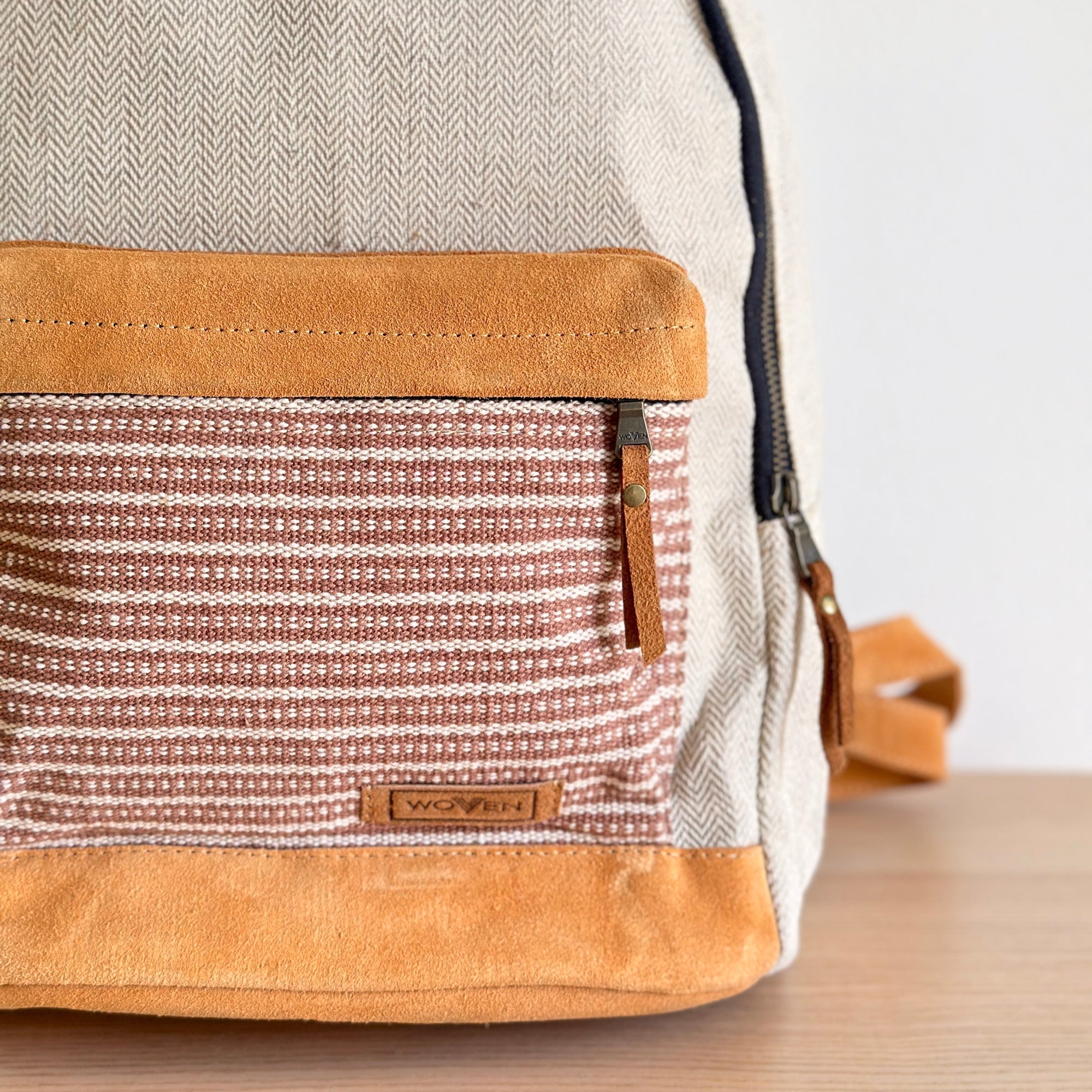 Woven 14" Laptop Backpack - Ethnics
