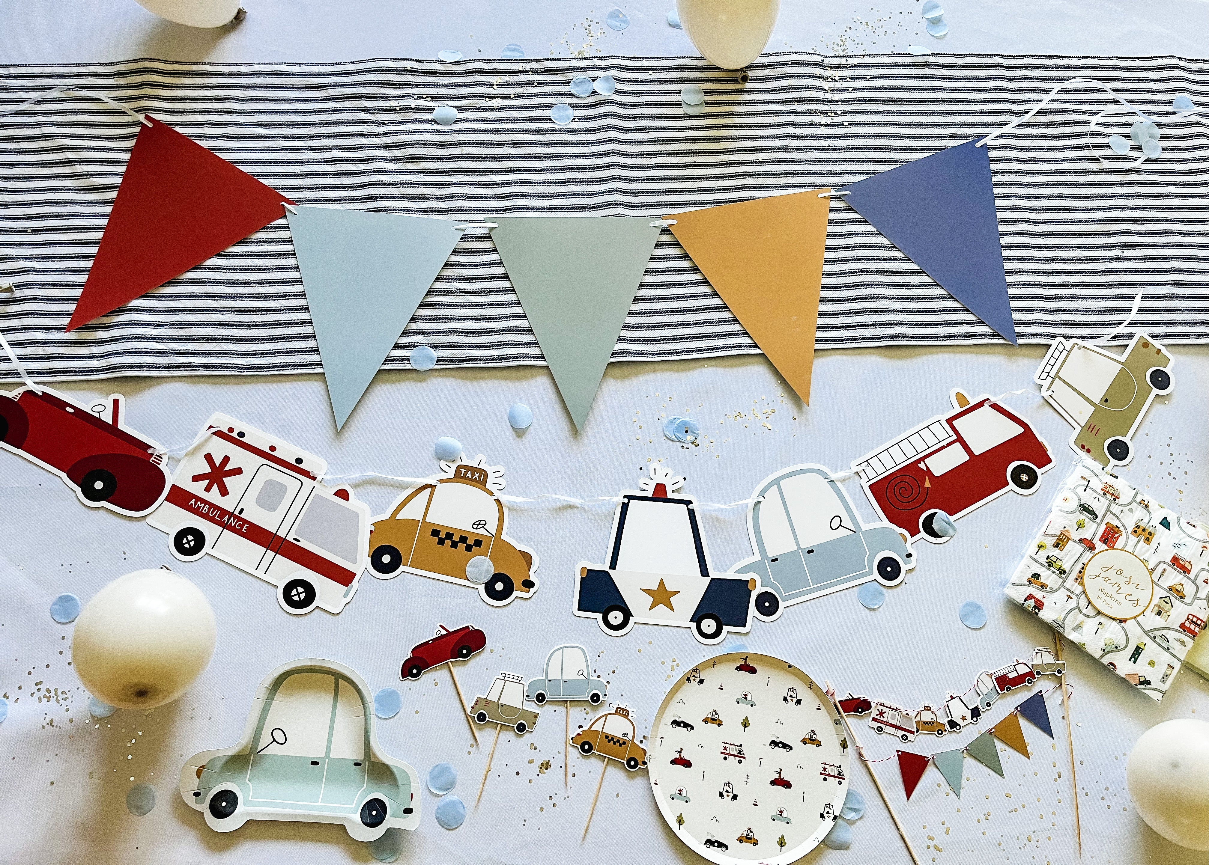 Car Cupcake Toppers (set Of 8)