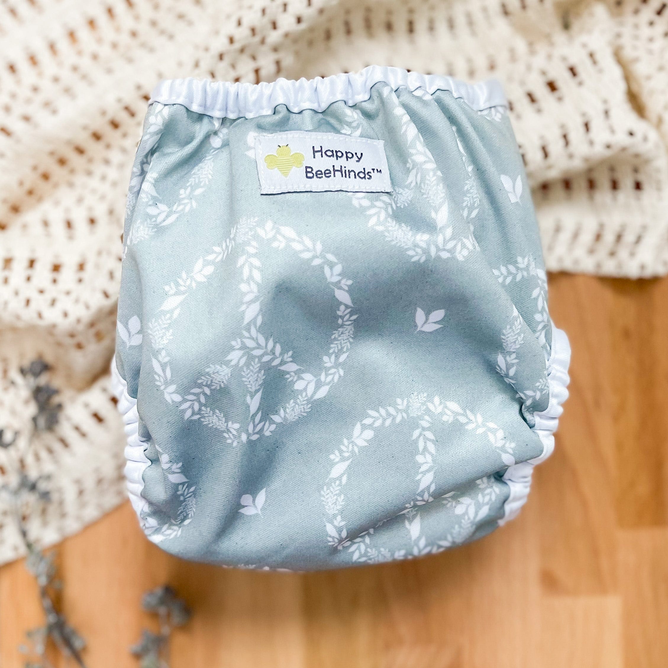 The "bally"  Newborn Diaper Cover By Happy Beehinds - Prints