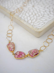 Bubble Chain Long Necklace