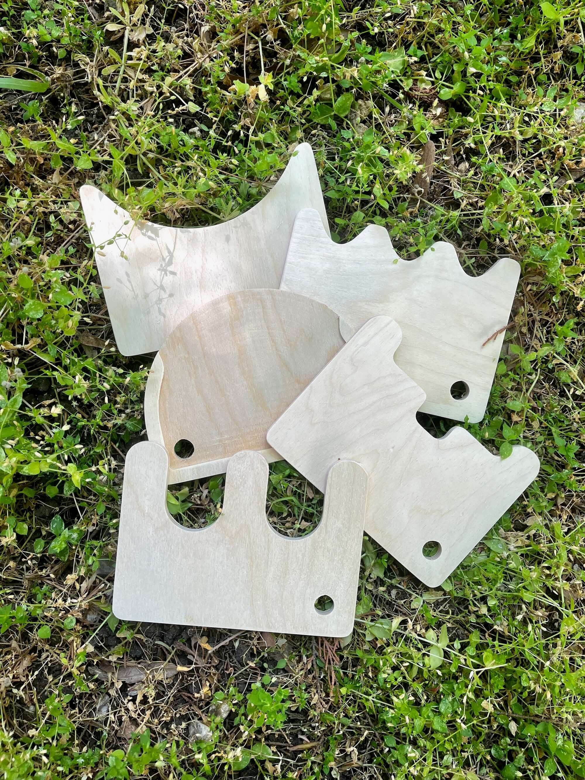 Montessori Wooden Shovel Set: Eco-friendly Play For Kids