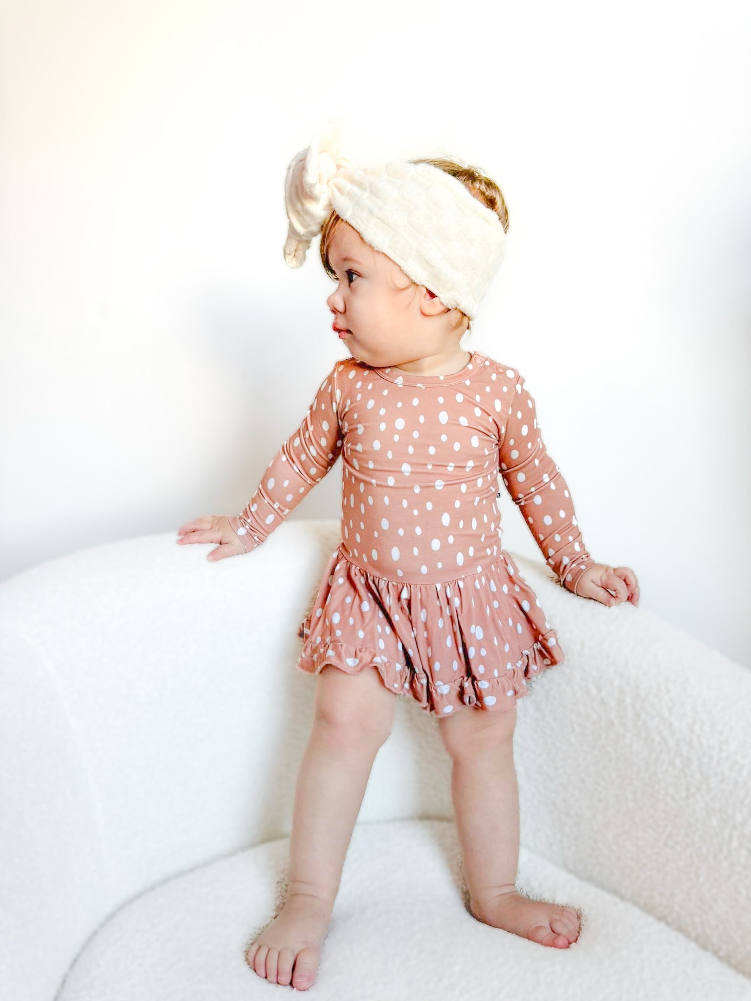 Maize Skirted Bodysuit