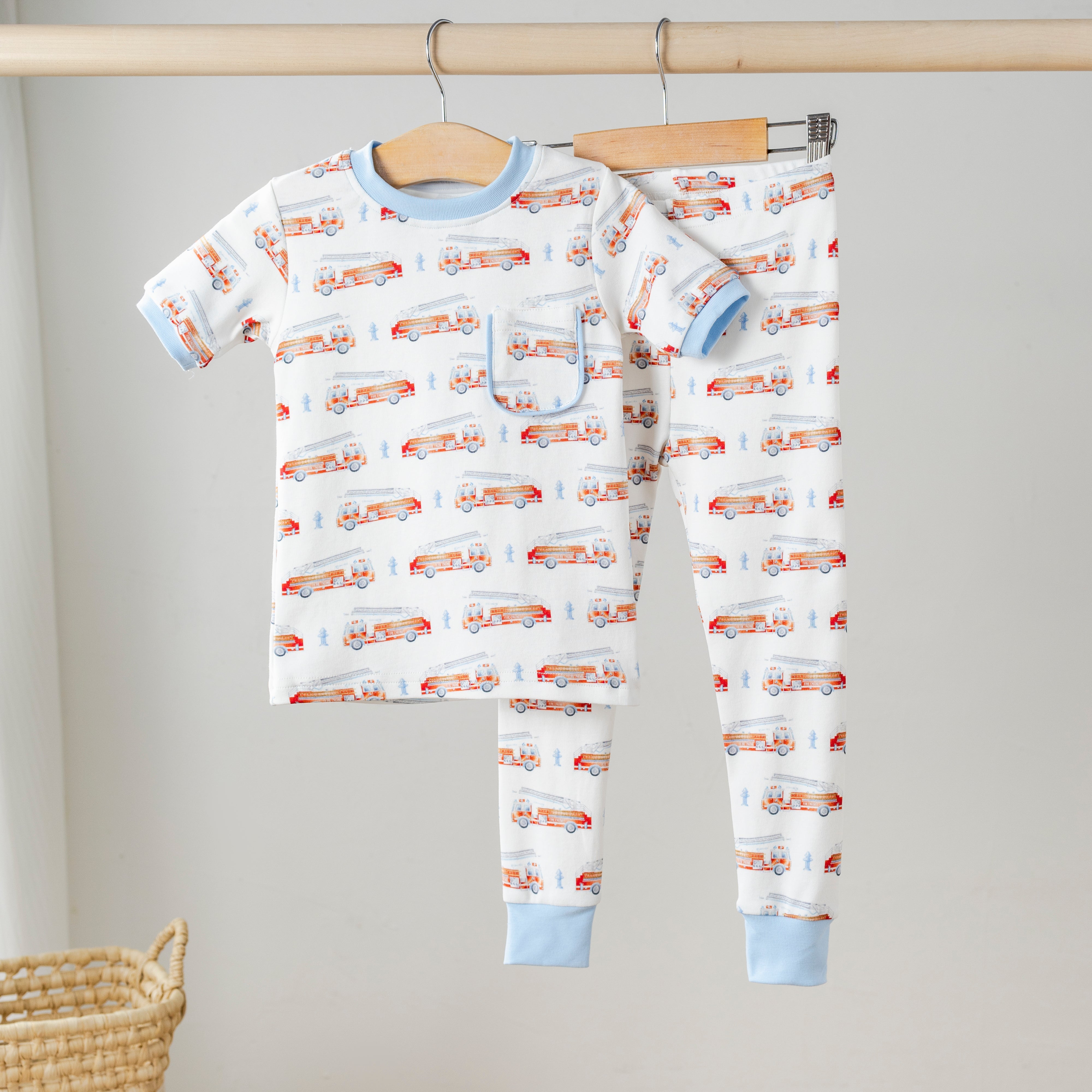 Heroes On Wheels Organic Cotton Pajama Set