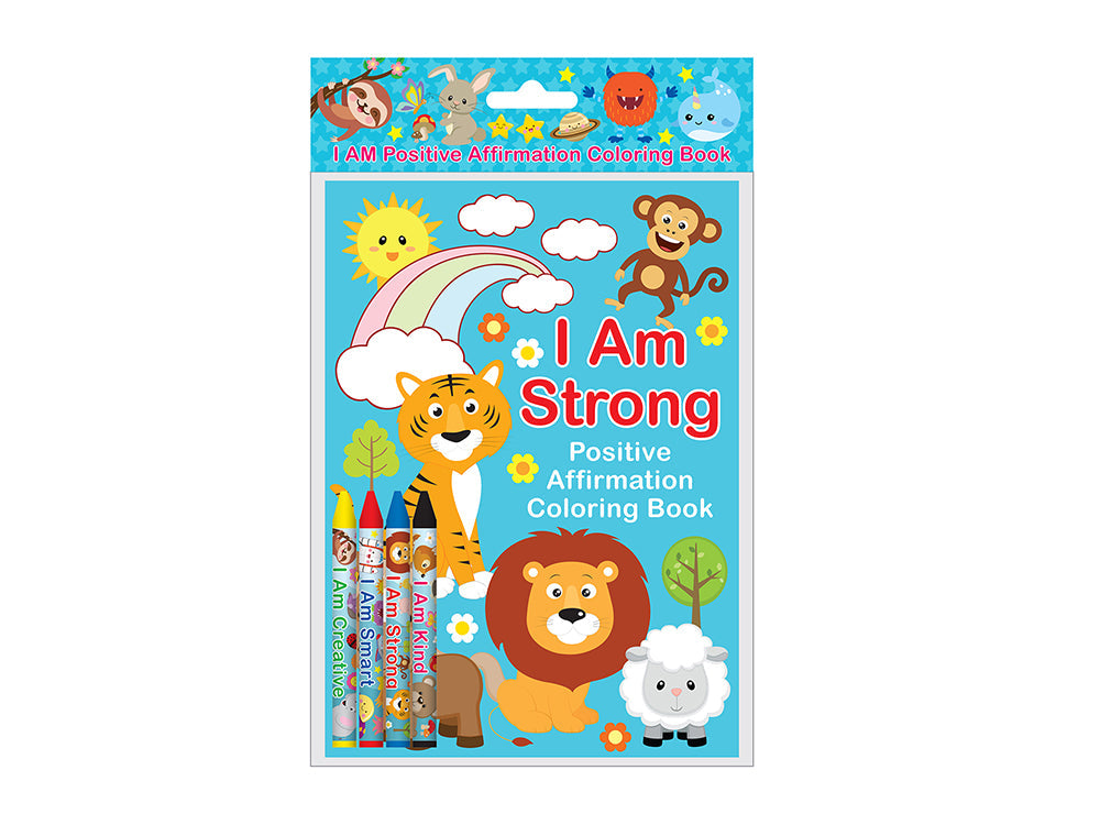 Positive Affirmation Coloring Books - Set Of 6 Or 12
