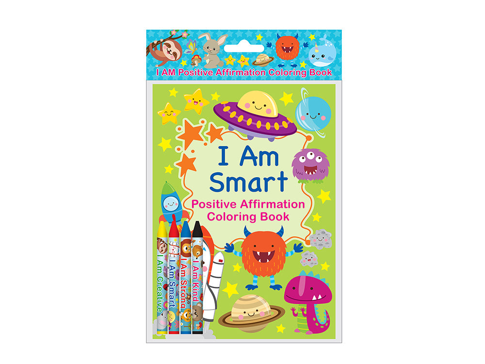 Positive Affirmation Coloring Books - Set Of 6 Or 12