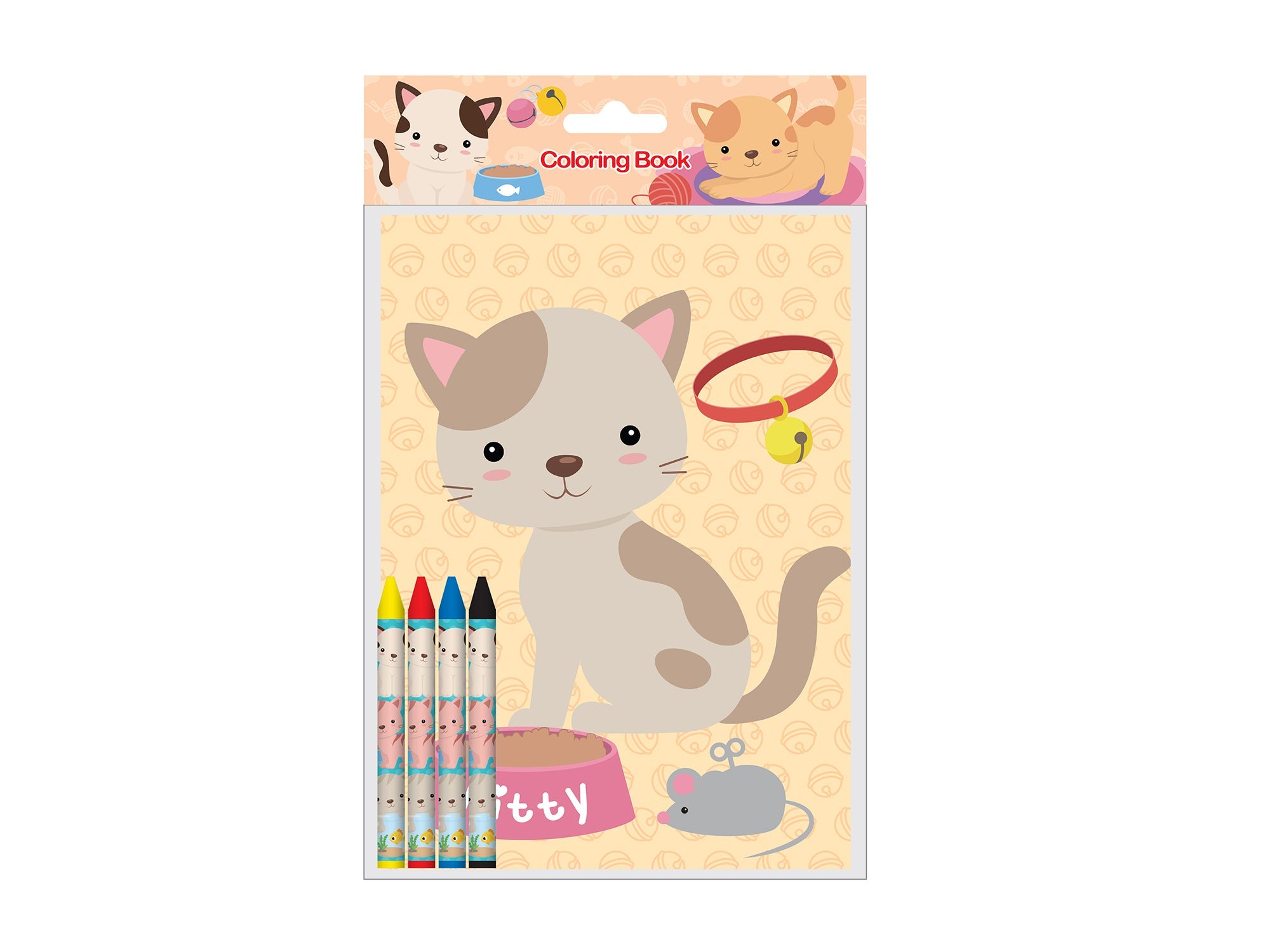 Cats Coloring Books - Set Of 6 Or 12