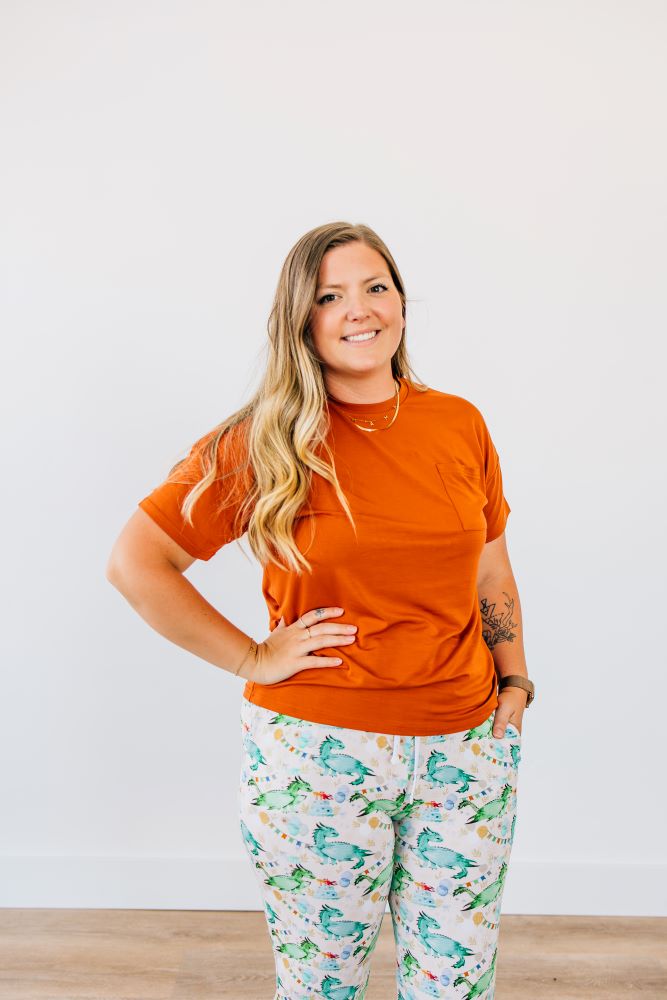 Slouchy Modal Pocket Tee (adult)