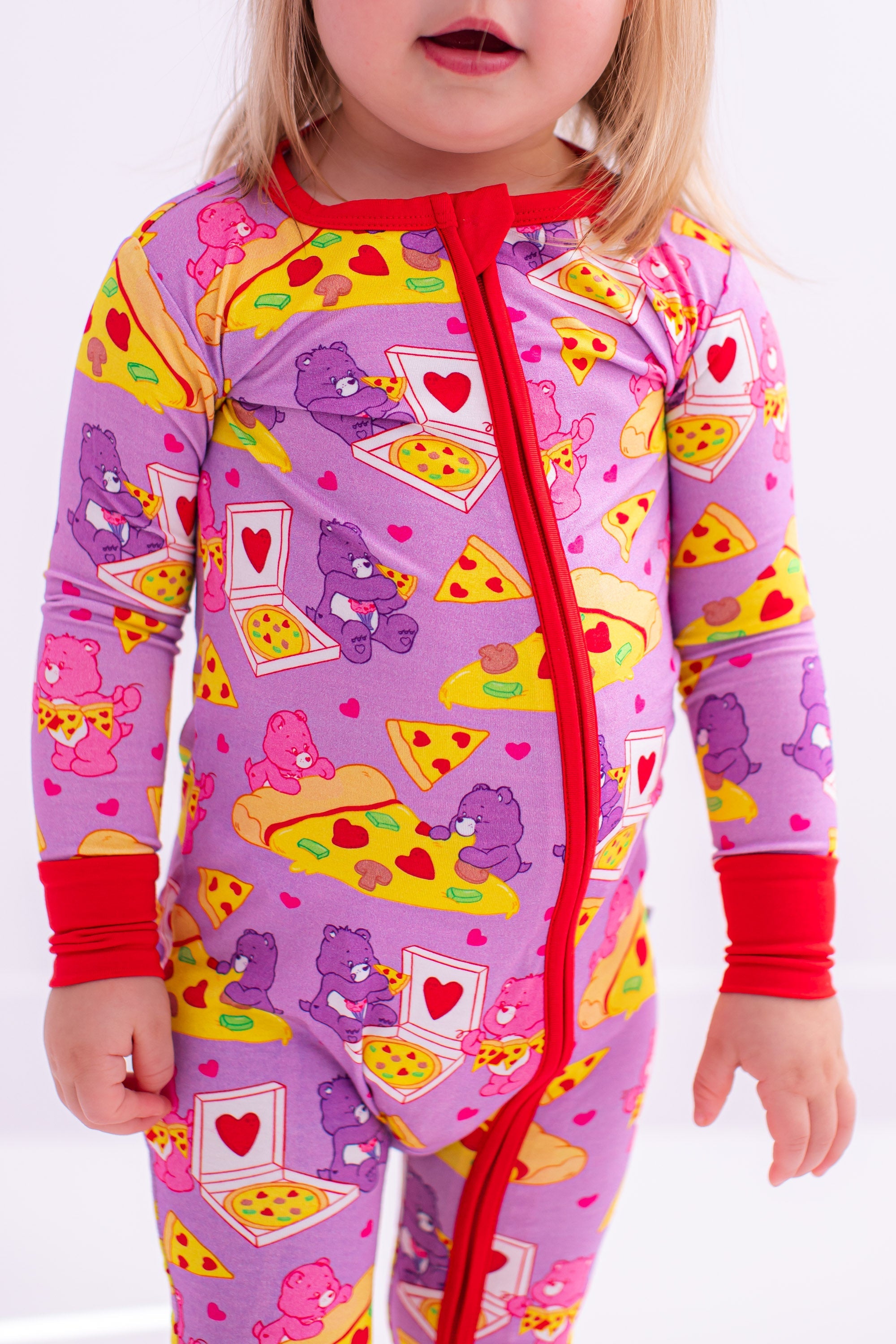 Care Bears™ Pizza Valentine Convertible Romper