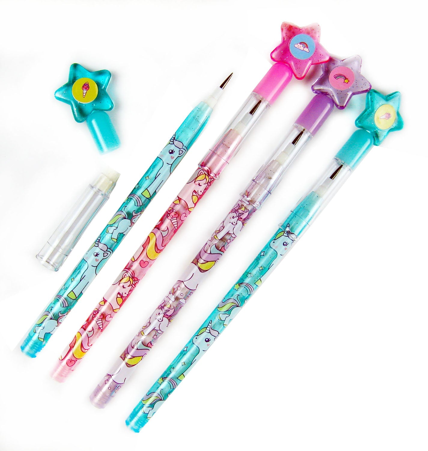Unicon Stackable Point Pencils - Set Of 6