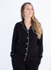 Jet Ribbed Women's Lounge Set