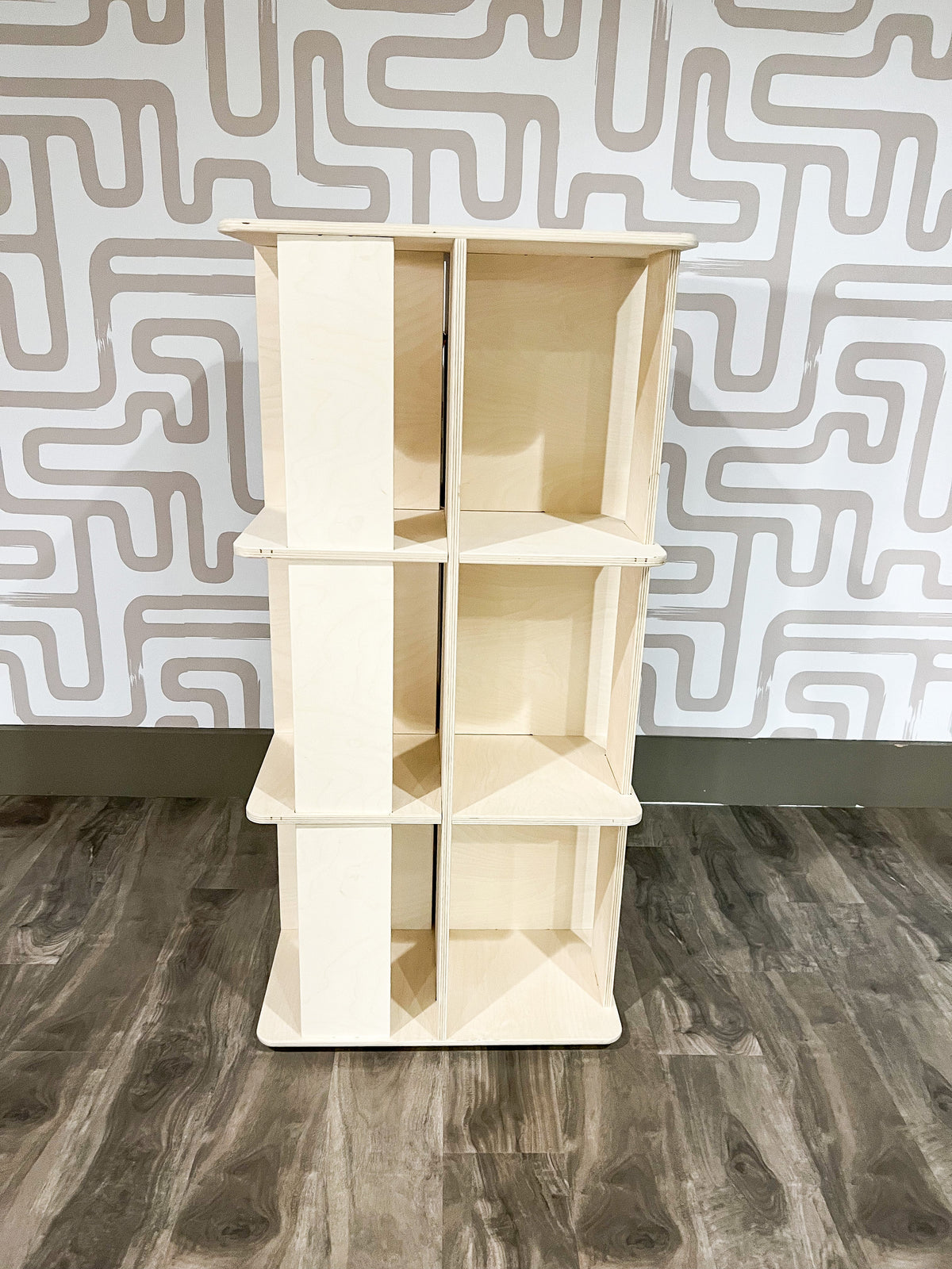 Lazy Suzan- Rotating Bookshelf