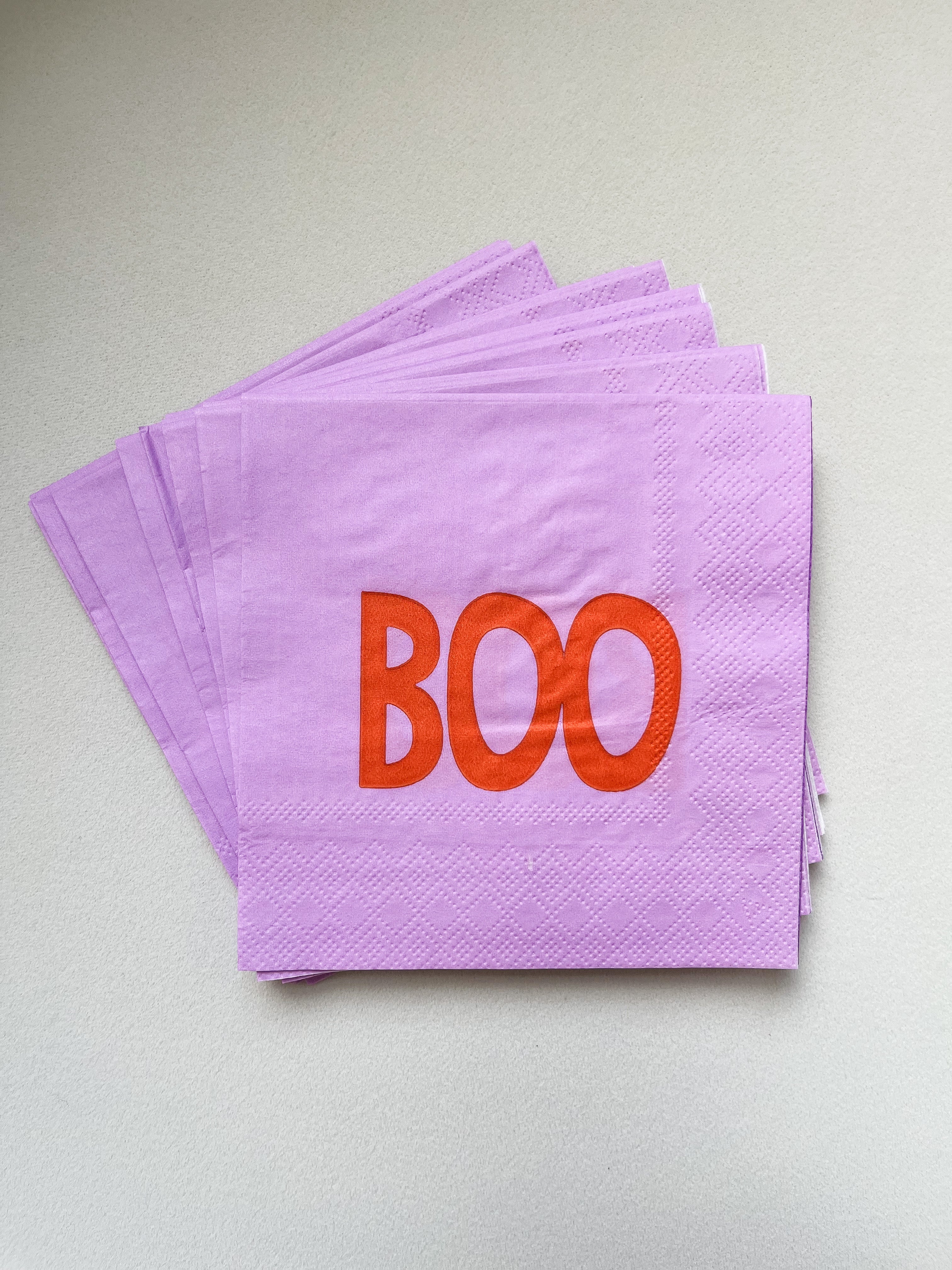 Small Boo Napkin