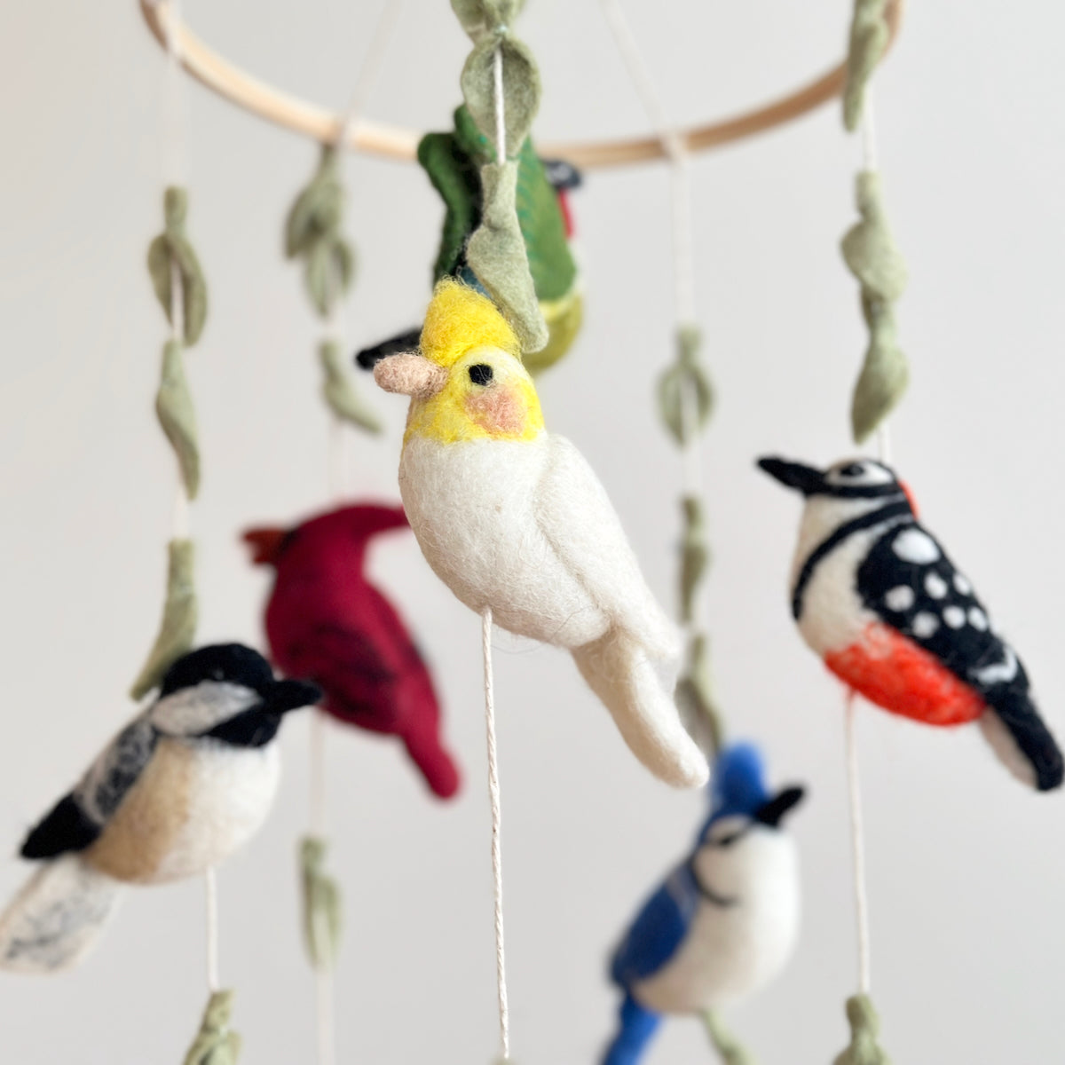 Felt Baby Mobile - Wings Of America
