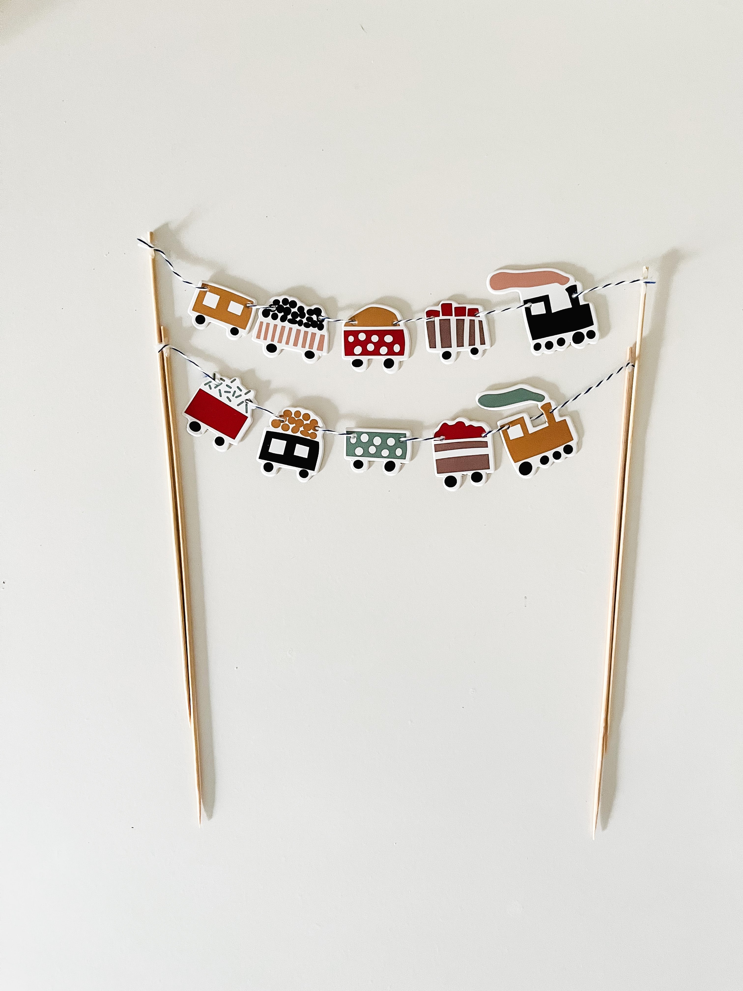 Train Cake Banner