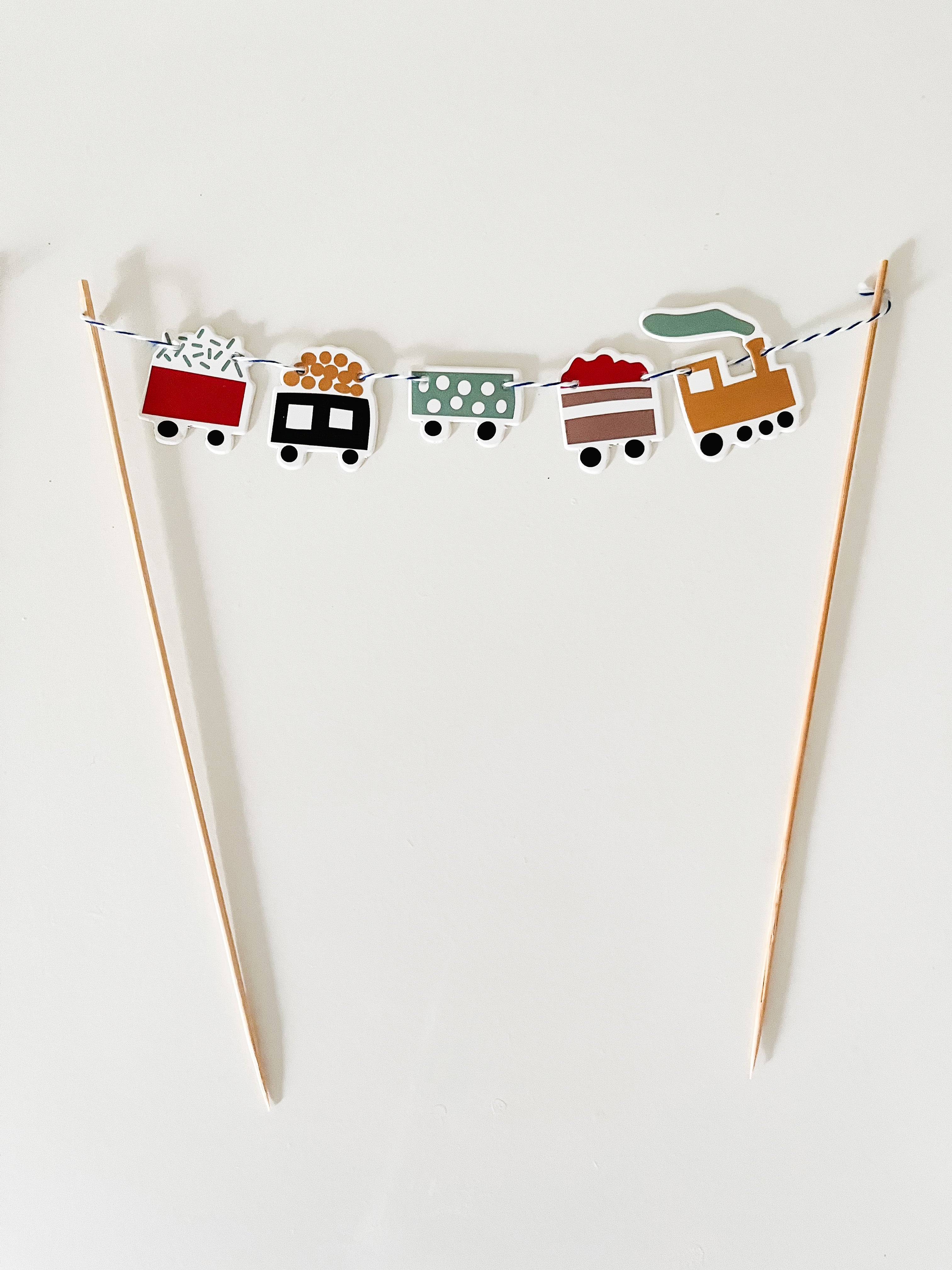 Train Cake Banner