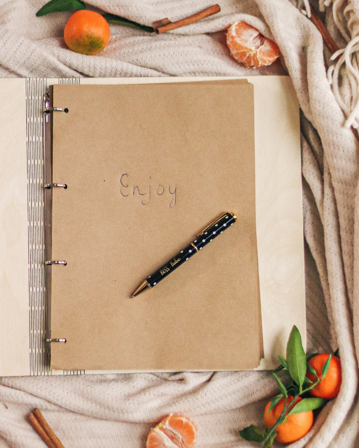 Custom Wooden Notebook A5