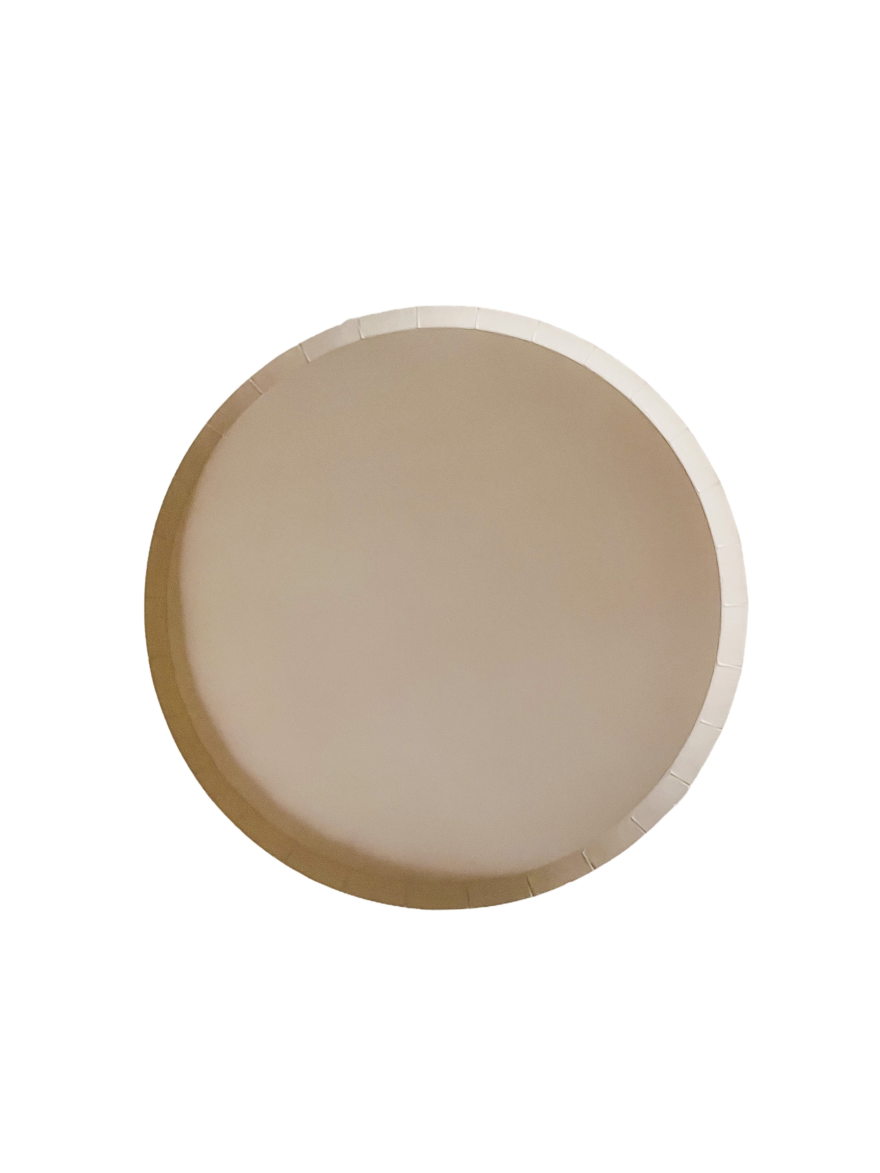 Classic Beige Plate (set Of 8)