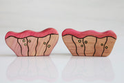 Wooden Purple Coral Reef Playscape Toy