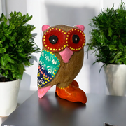 Pink-nosed Owl With Red Eyes
