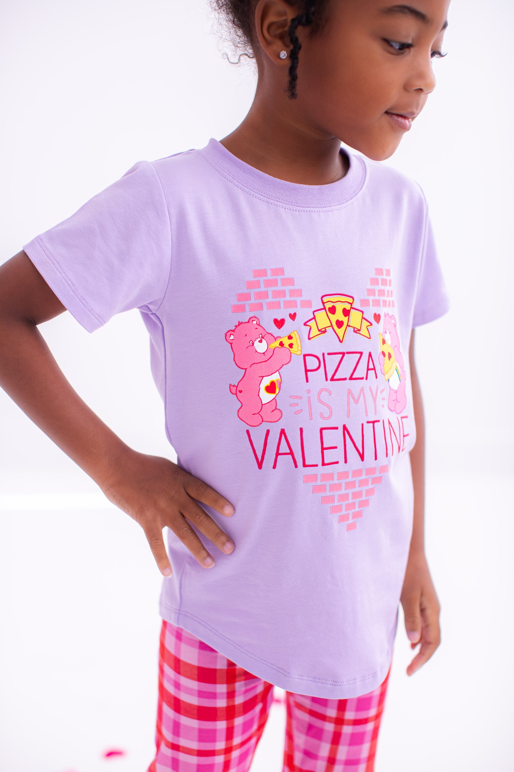 Care Bears™ Pizza Valentine Graphic T-shirt