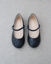 Rock Glitter Mary Jane Ballet Flats
