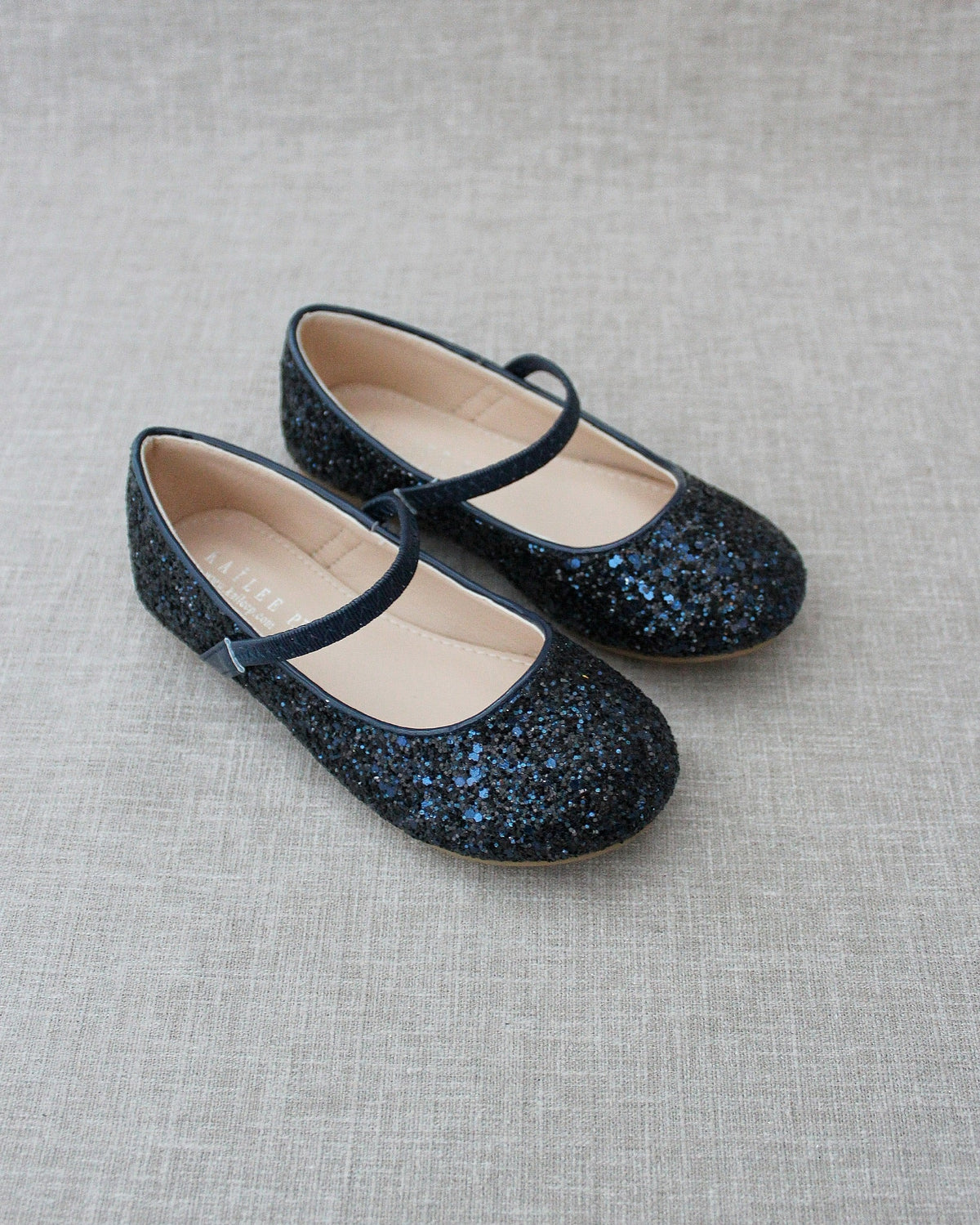 Rock Glitter Mary Jane Ballet Flats