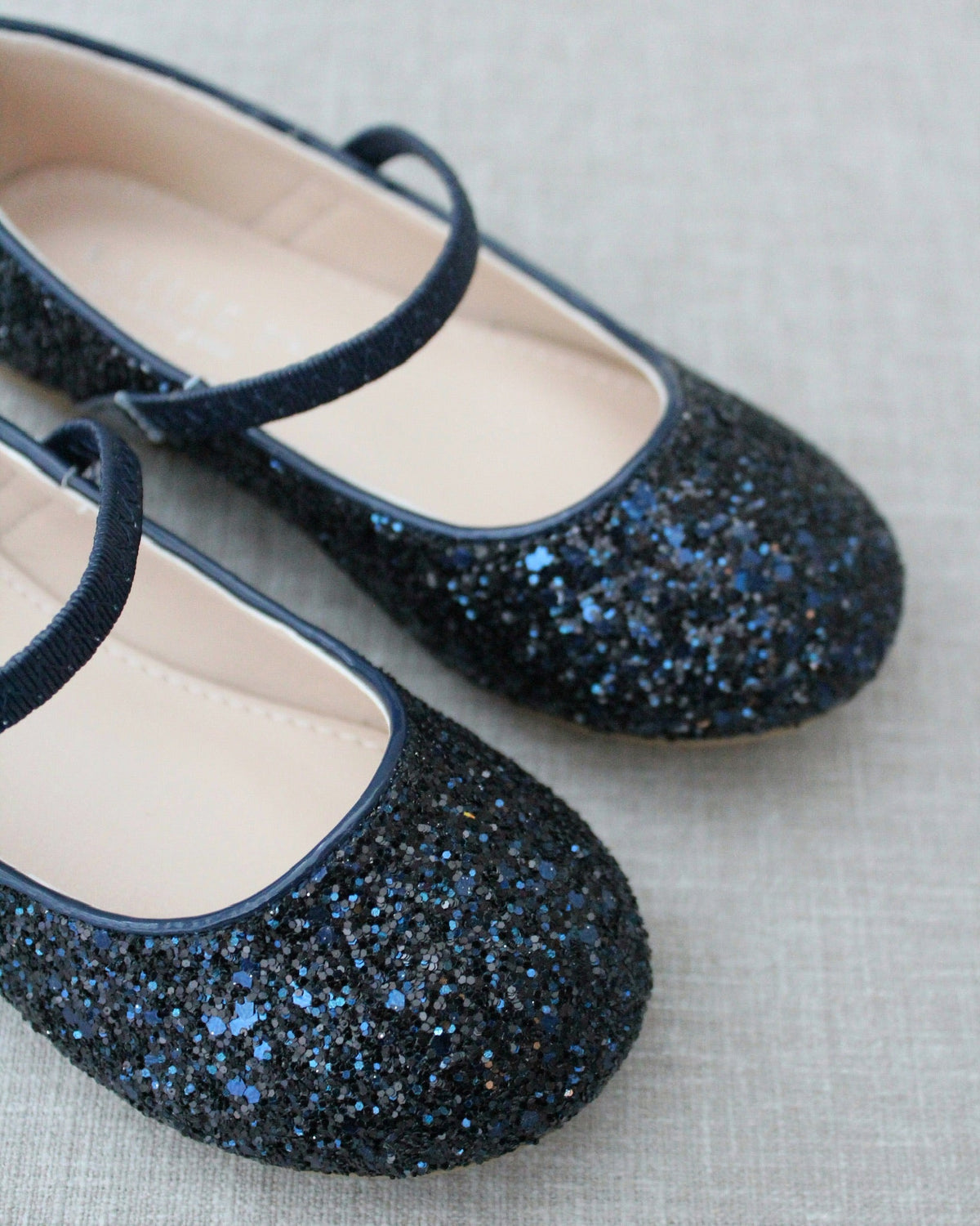 Rock Glitter Mary Jane Ballet Flats