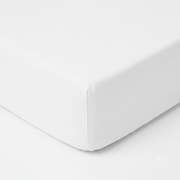 White Crib Sheet