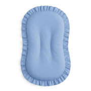 Blue Ruffle Baby Lounger Cover