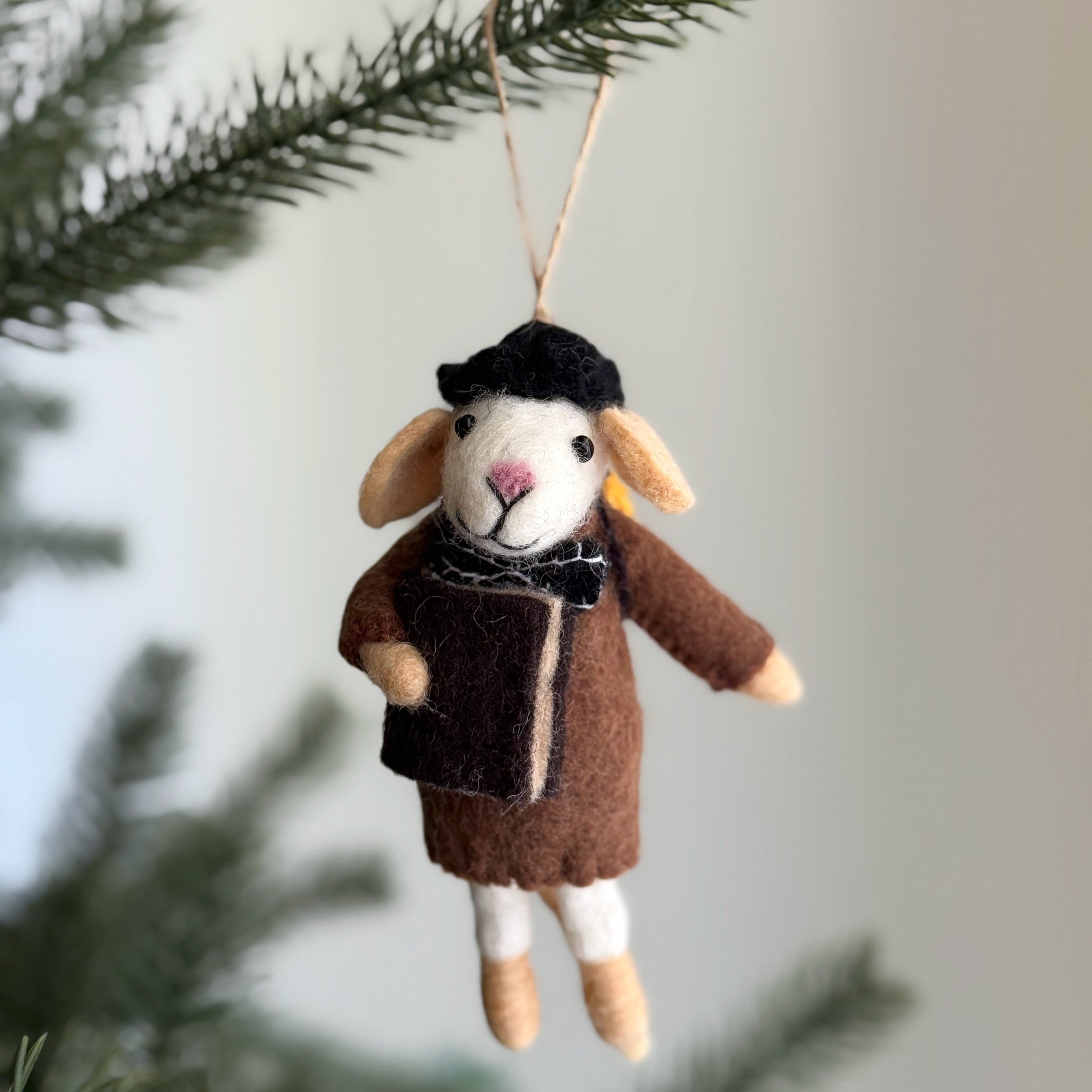 Felt Ornament - Mouse / Girl