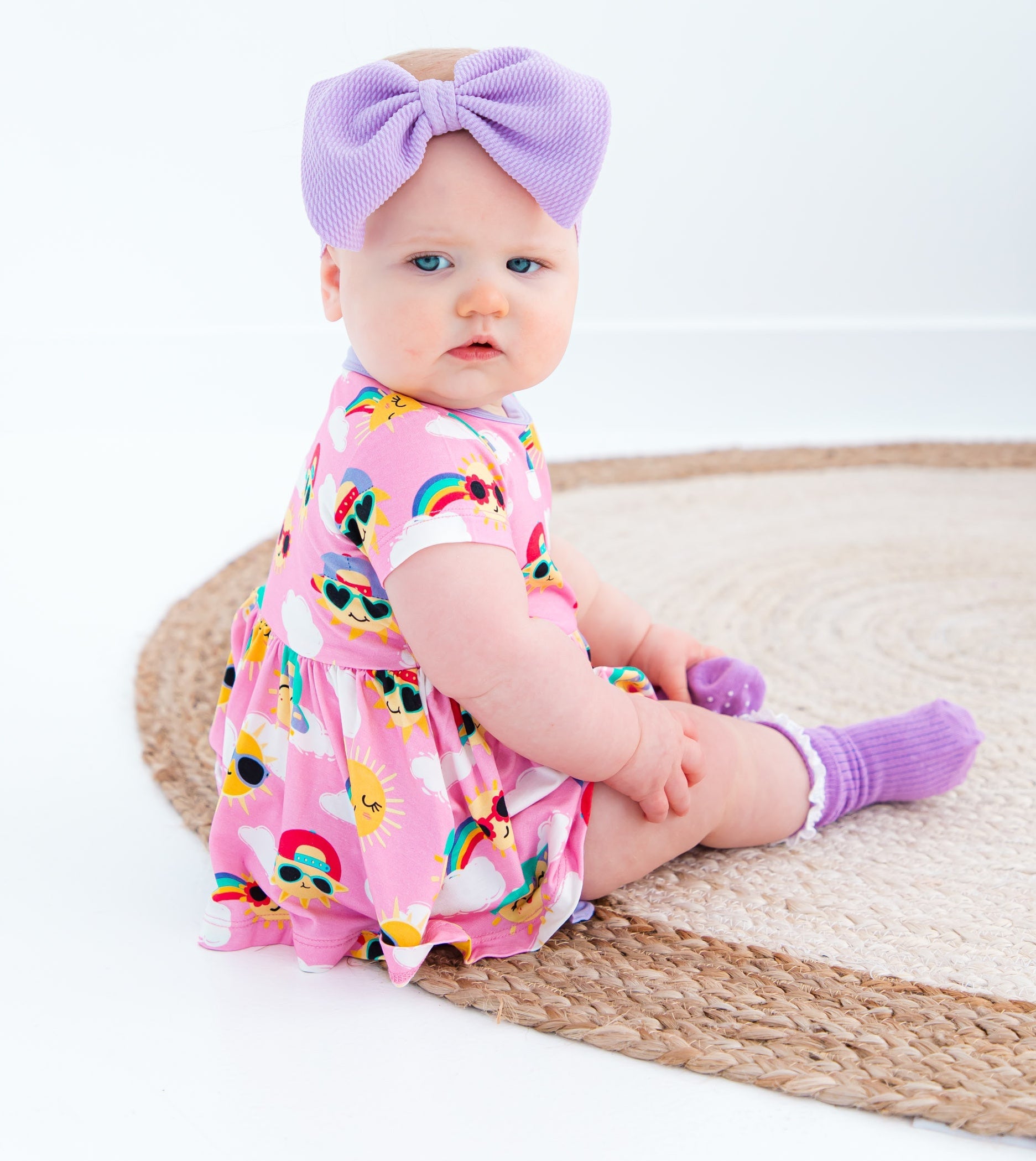 Aurora Birdie Peplum Set