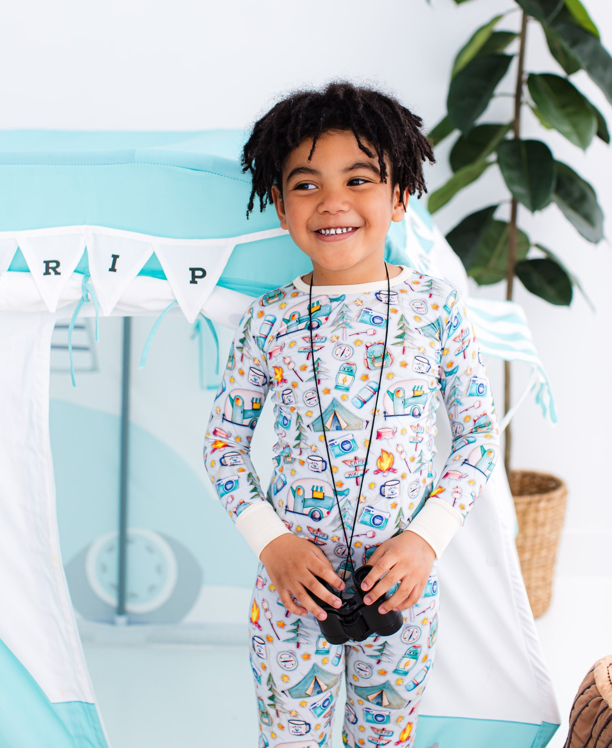 Wilder- Blue 2-piece Pajamas