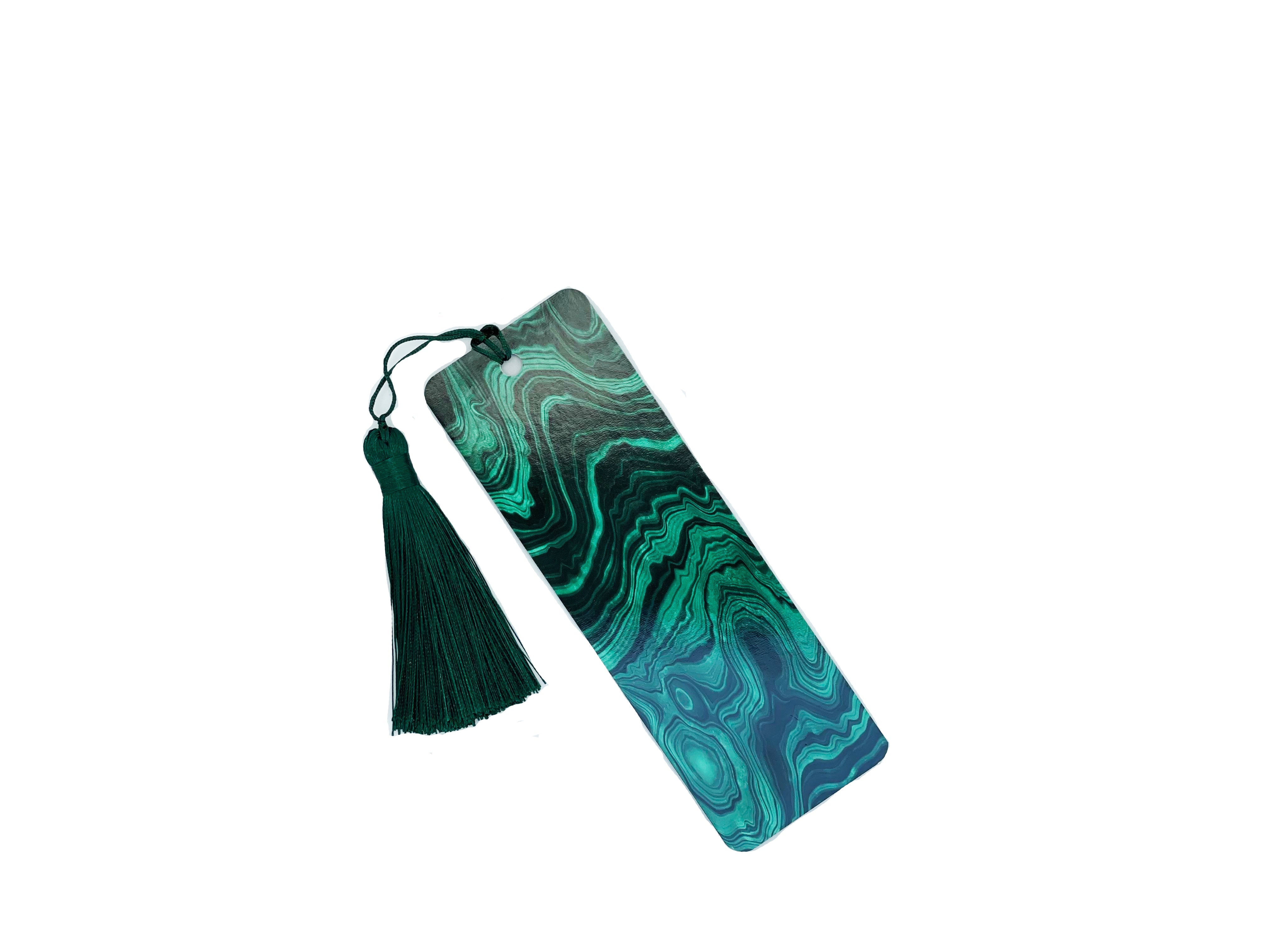 Malachite Bookmark | Decorative Bookmark By Josil Paperie