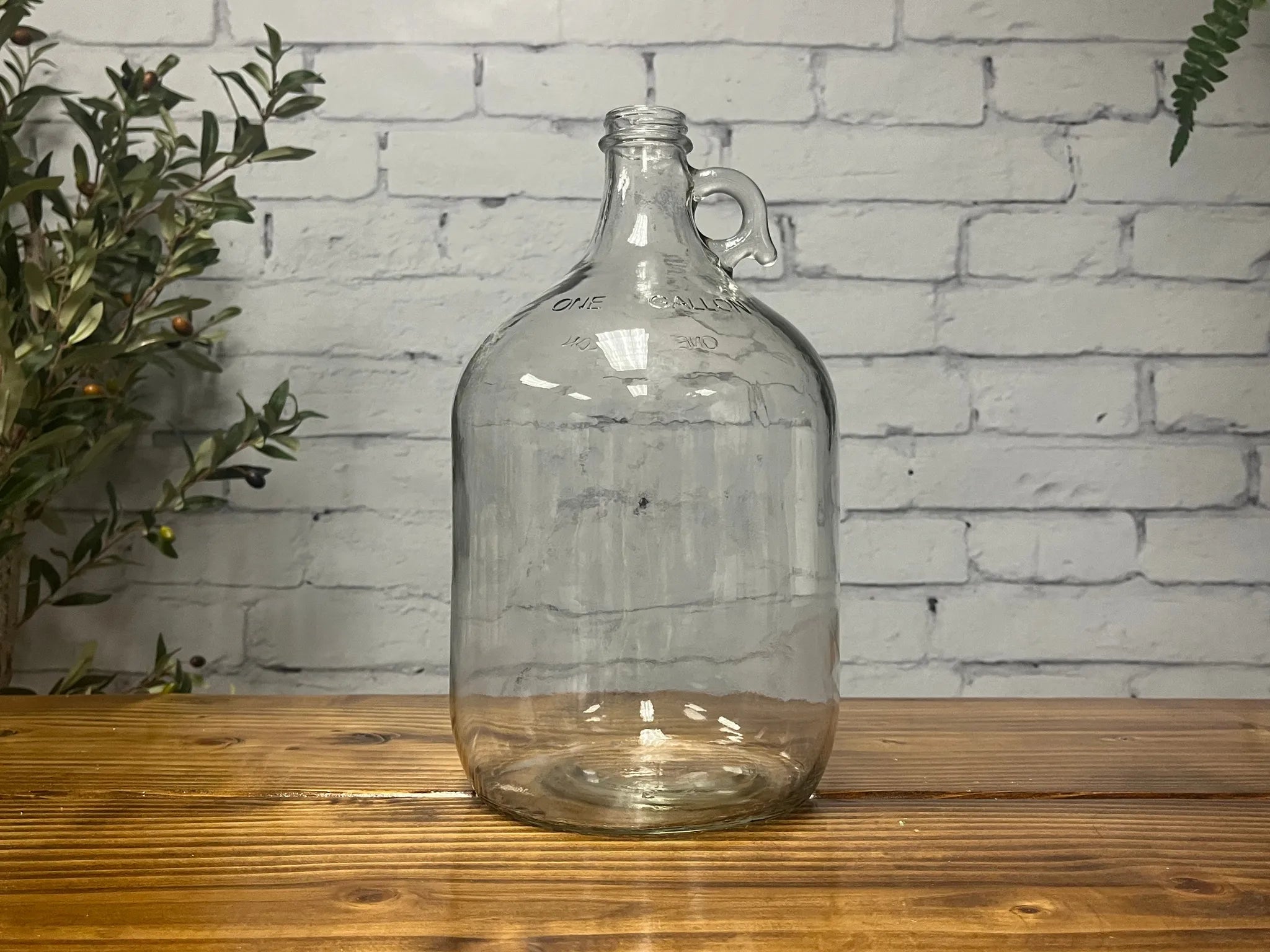 1 Gallon Glass Jug With Cap