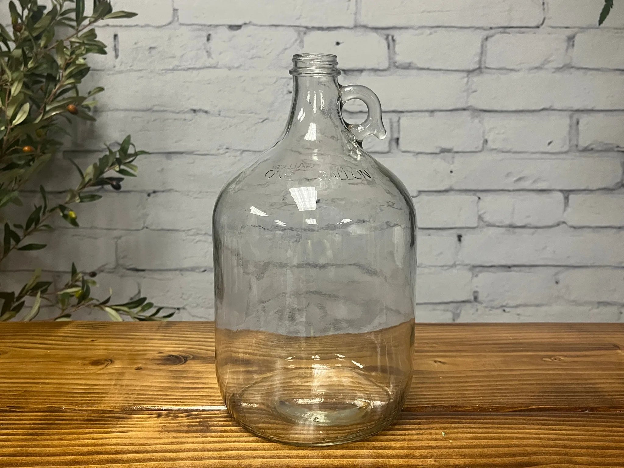 1 Gallon Glass Jug With Cap