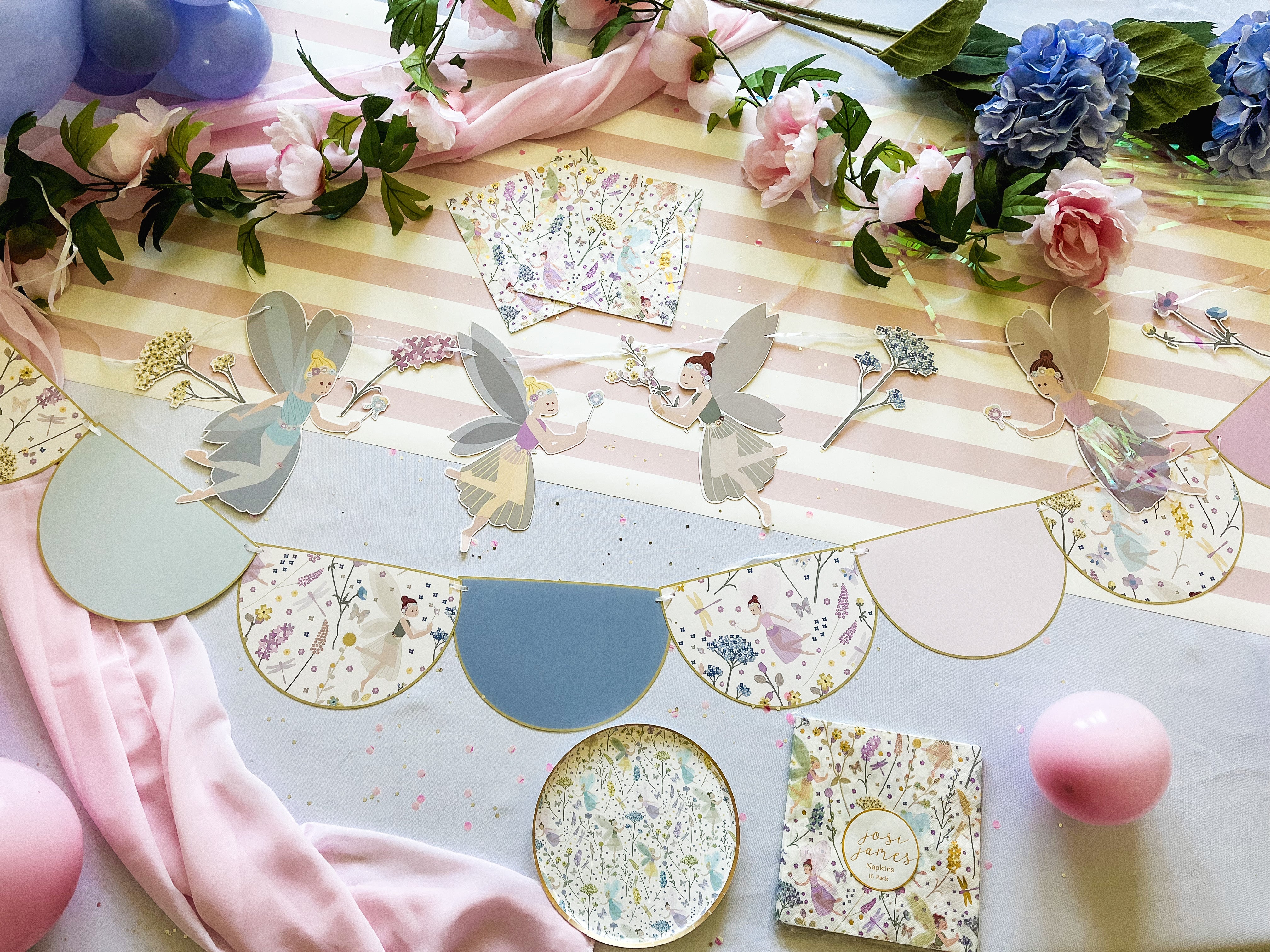 Fairy Scalloped Banner