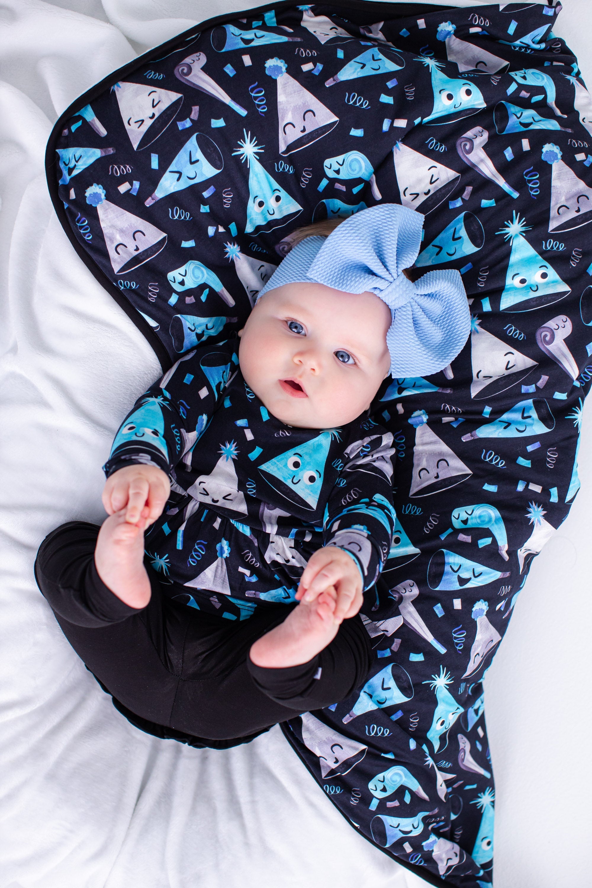 Bowie Plush Toddler Birdie Blanket