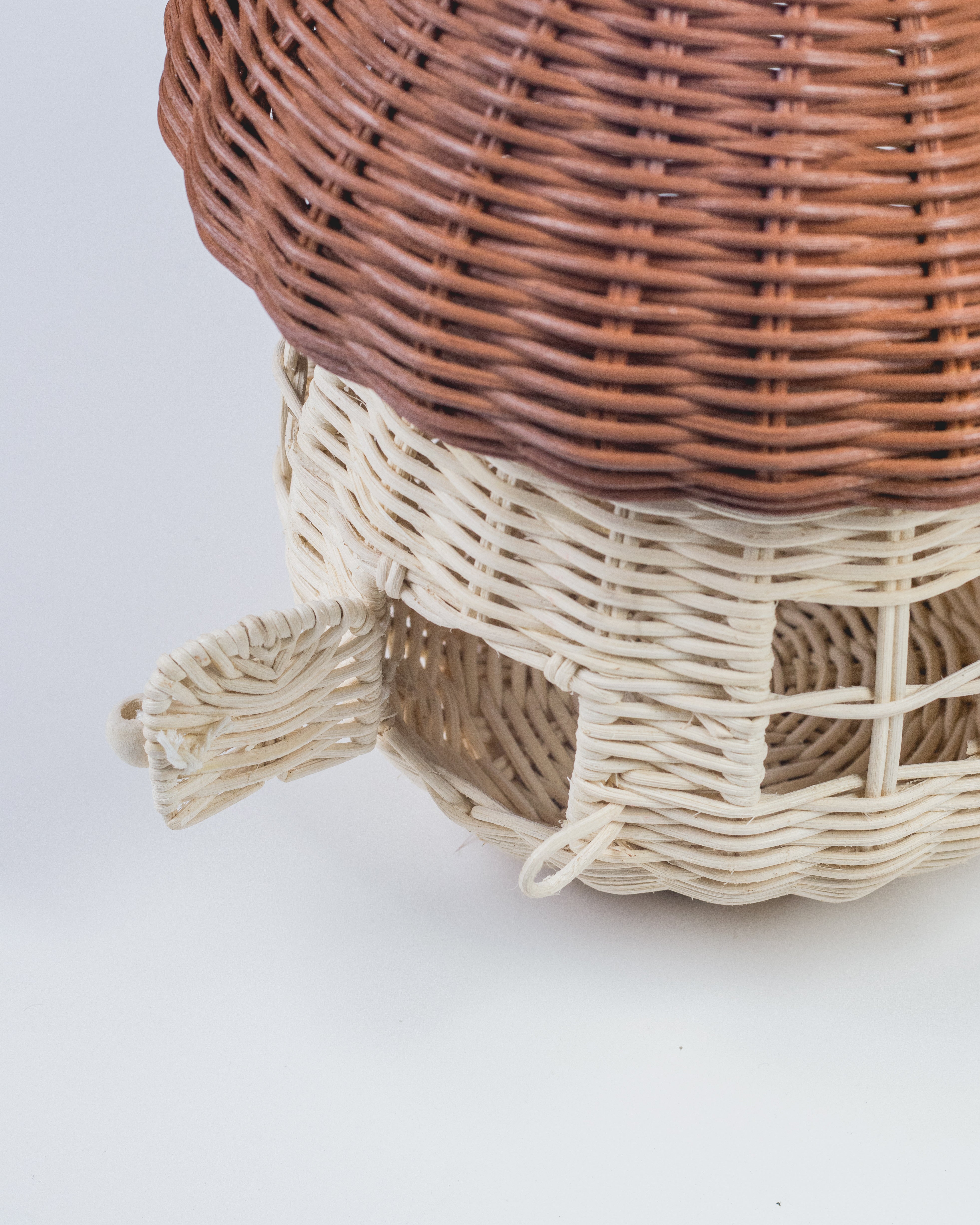 Mushroom House Basket