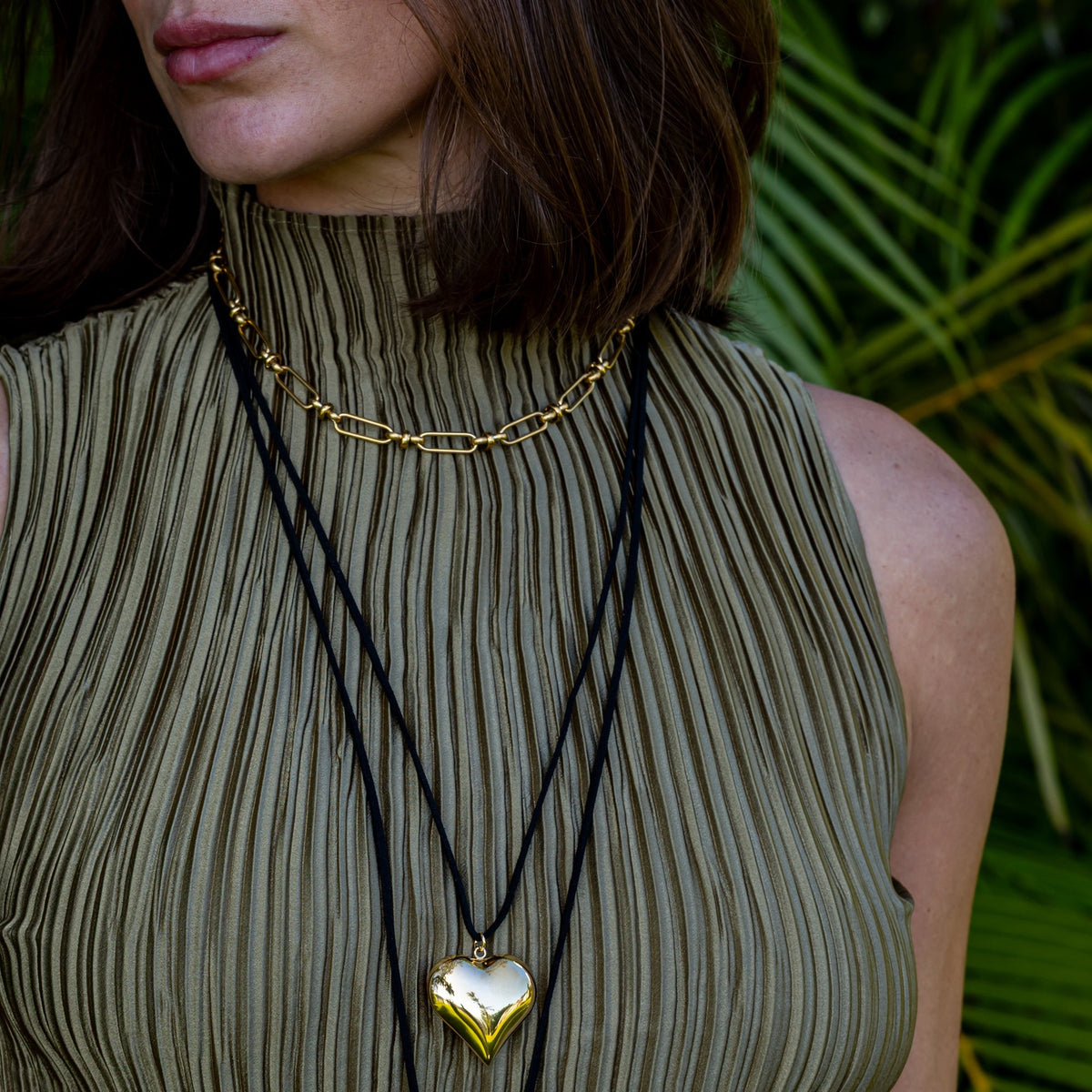 Clara Gold Link Necklace