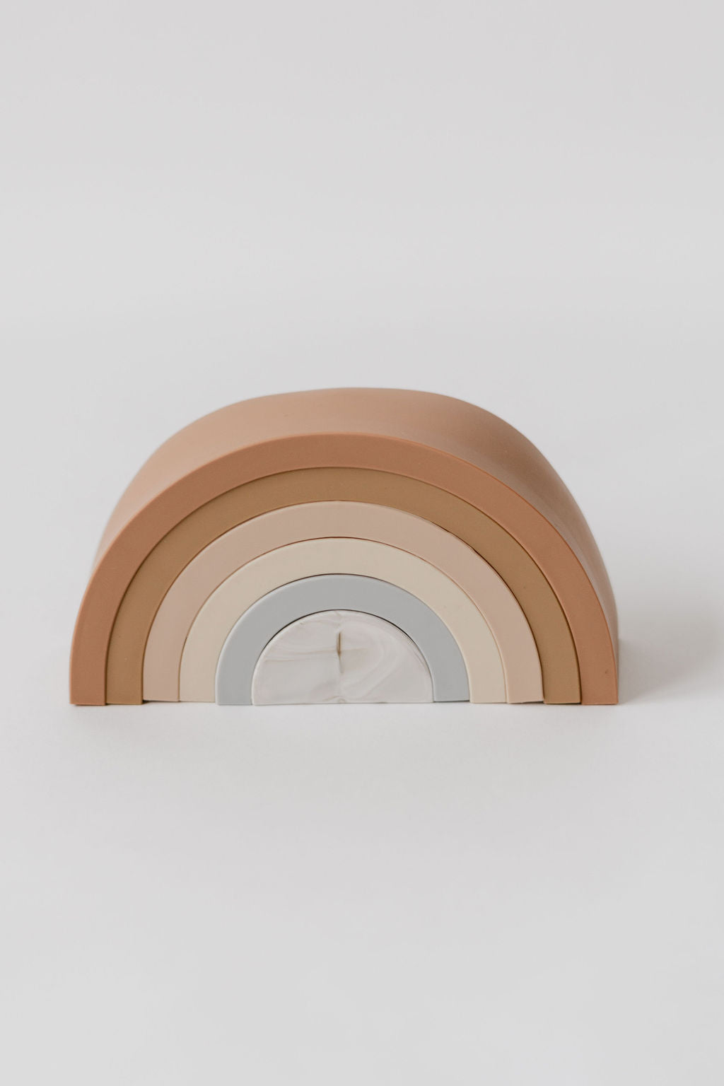 Silicone Stacking Rainbow