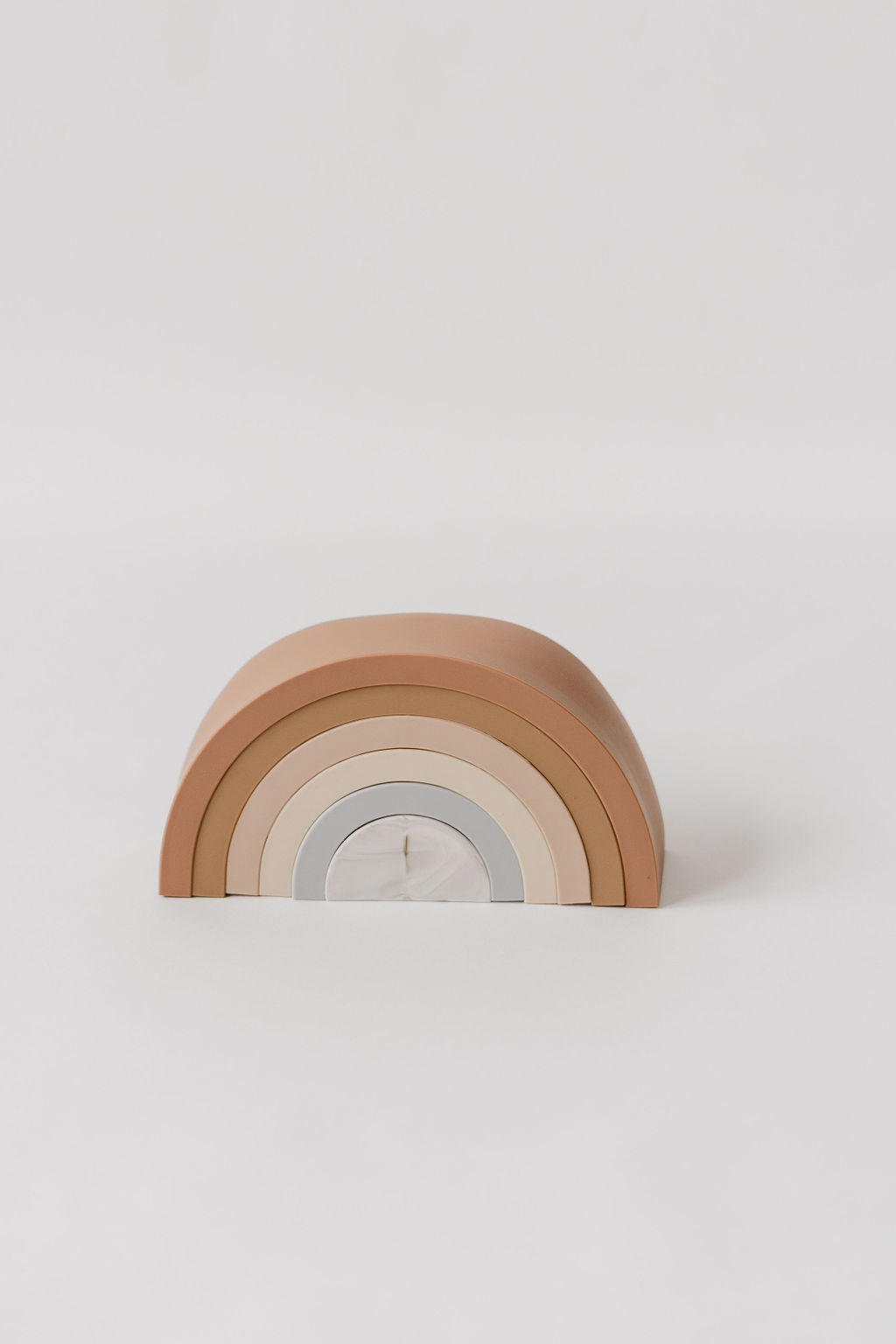 Silicone Stacking Rainbow
