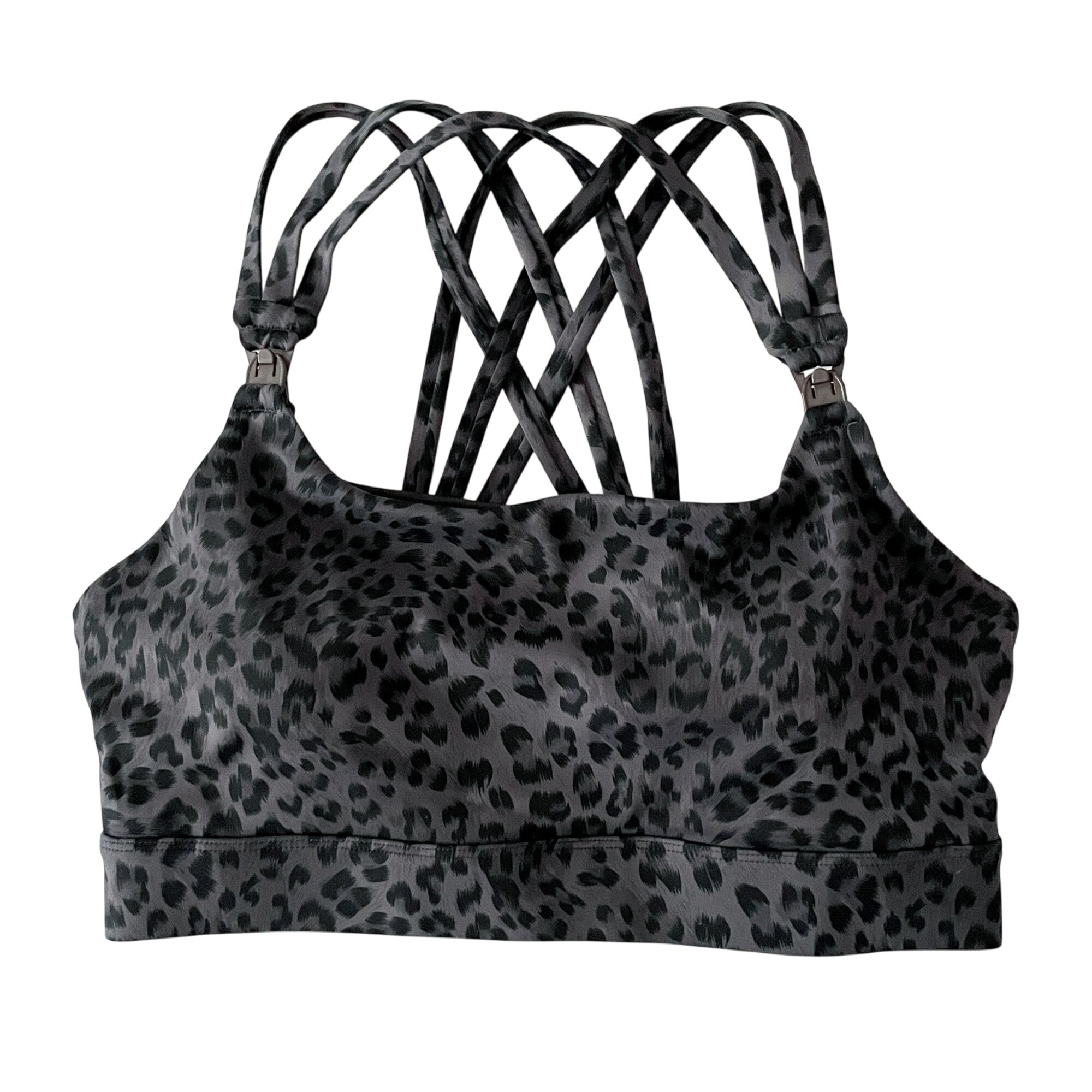 Chloé 4 Running Nursing & Pumping Sports Bra (gray Leopard)