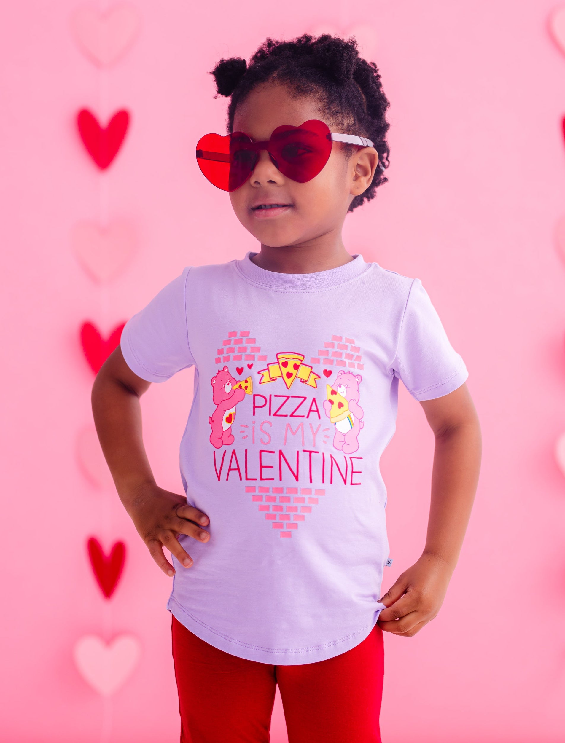 Care Bears™ Pizza Valentine Graphic T-shirt