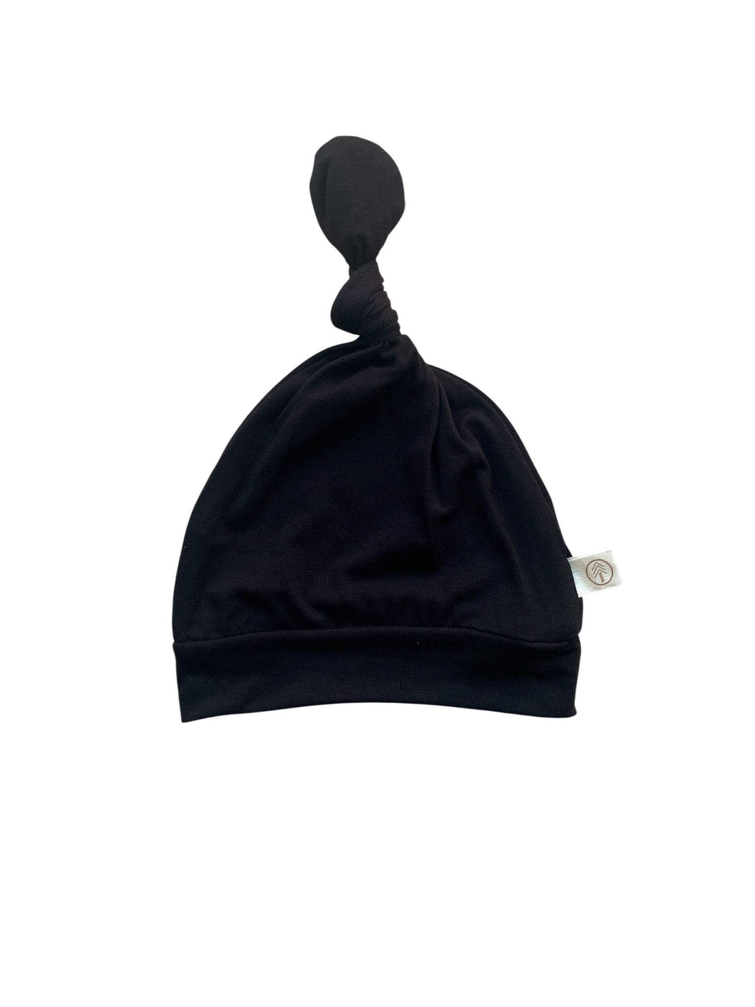 Top Knot Hat | Black | Bamboo