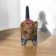 Dark Blue Version – Midnight Bloom Cat
