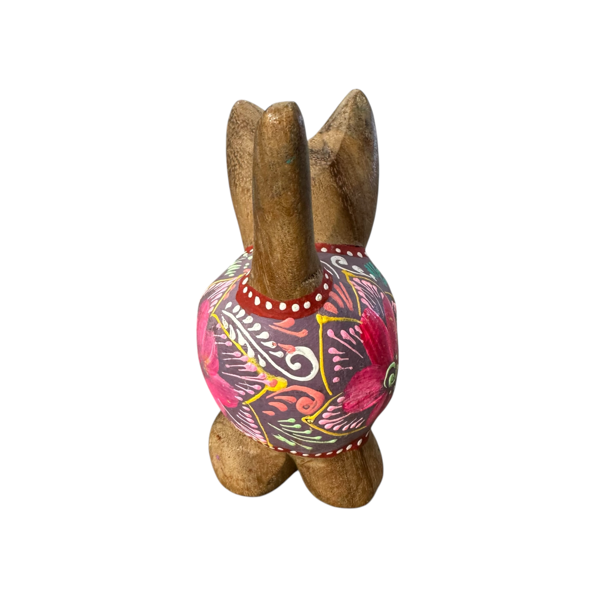 Brown With Pastel Floral – Rosewood Serenity Cat