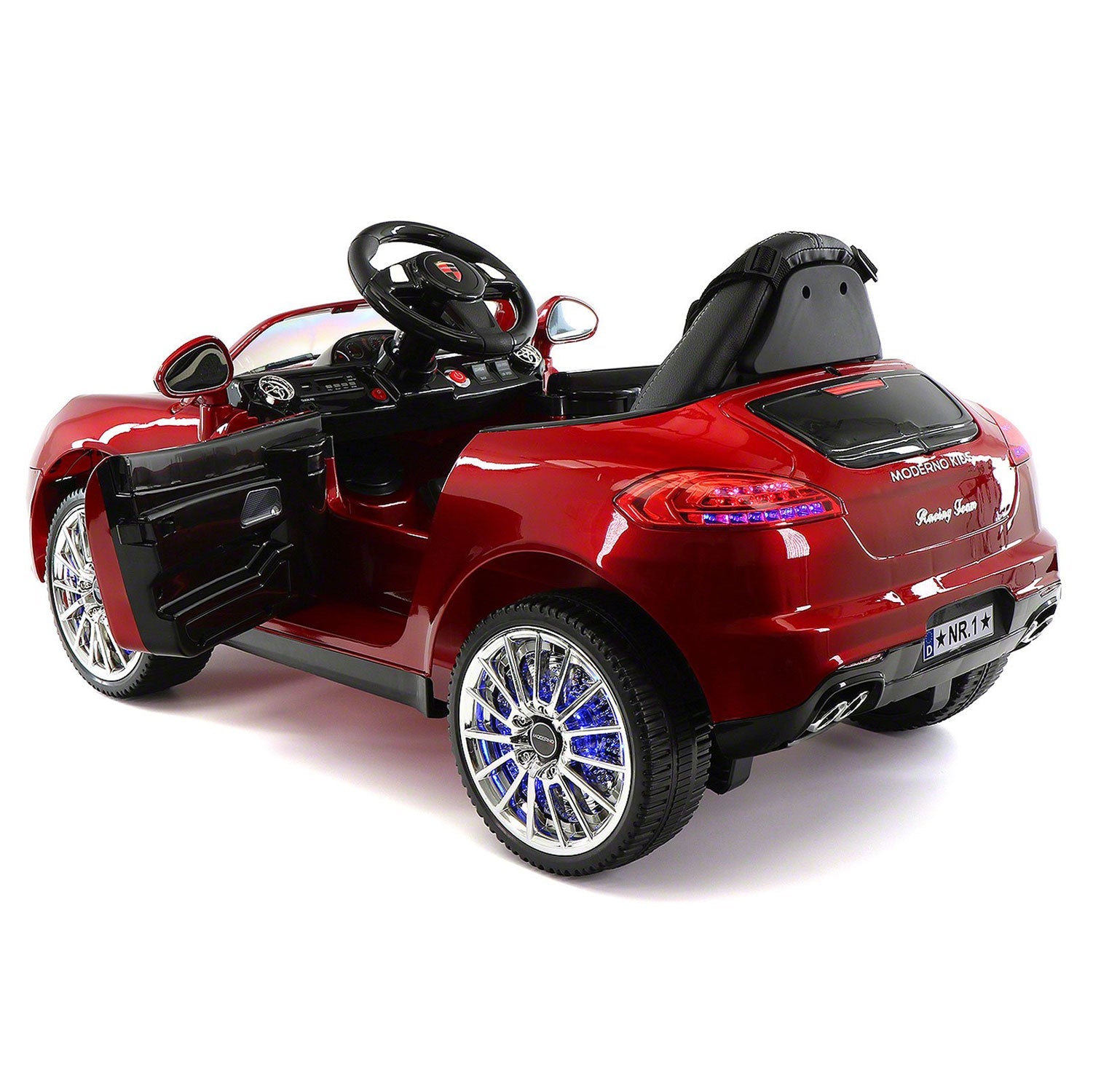 Kiddie Roadster 12v Kids Electric Ride-on Car With R/c Parental Remote | Cherry Red