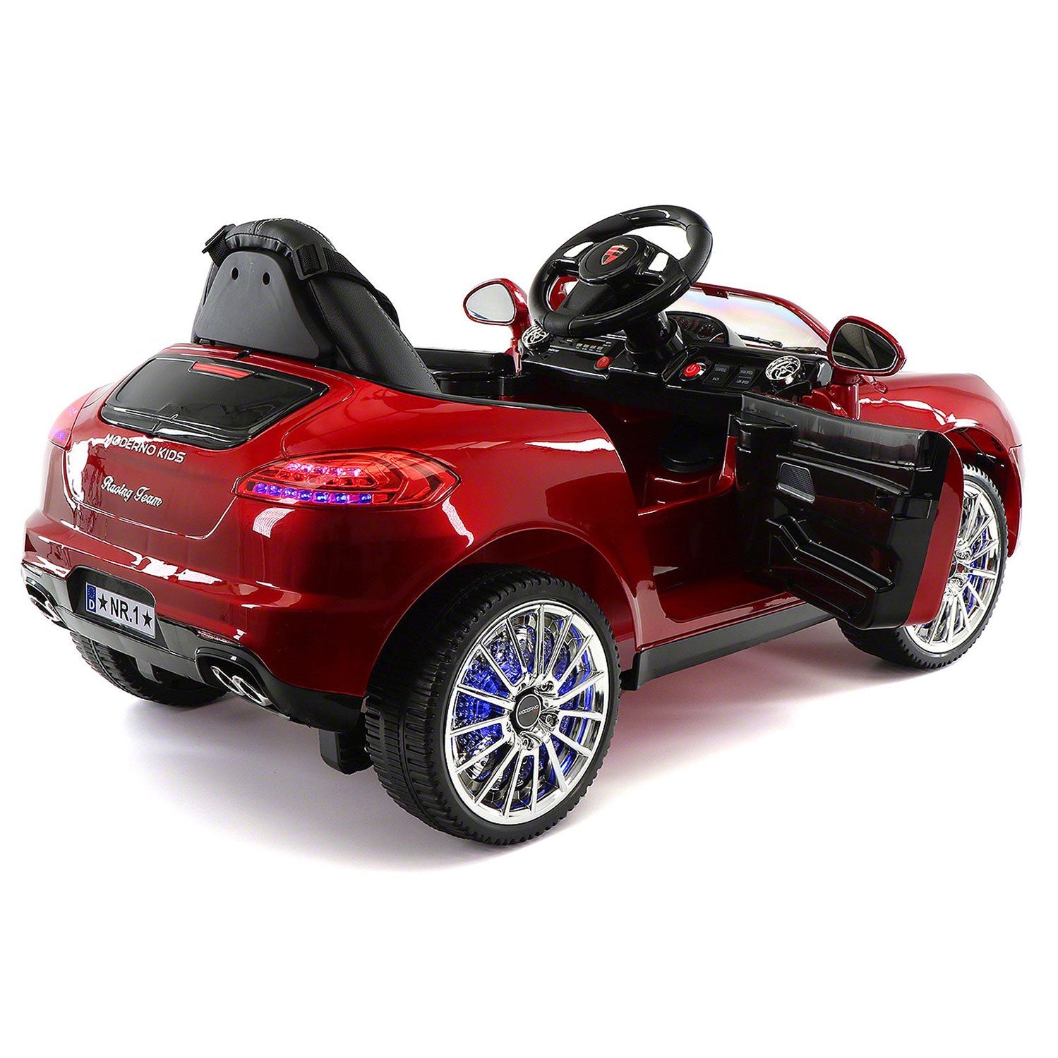 Kiddie Roadster 12v Kids Electric Ride-on Car With R/c Parental Remote | Cherry Red