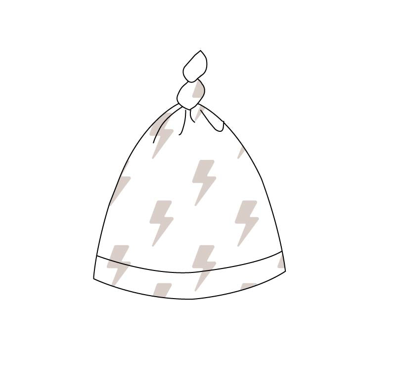 Bolts (ribbed) - Top-knot Hat