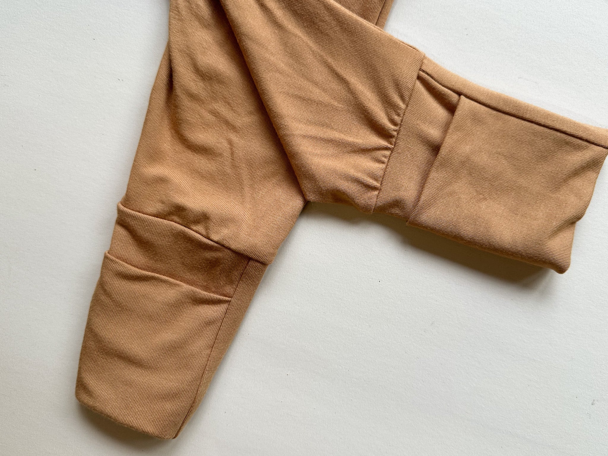 *preorder* Fold-over Footie Leggings | Baby & Toddler | Luxury Bamboo | Clay